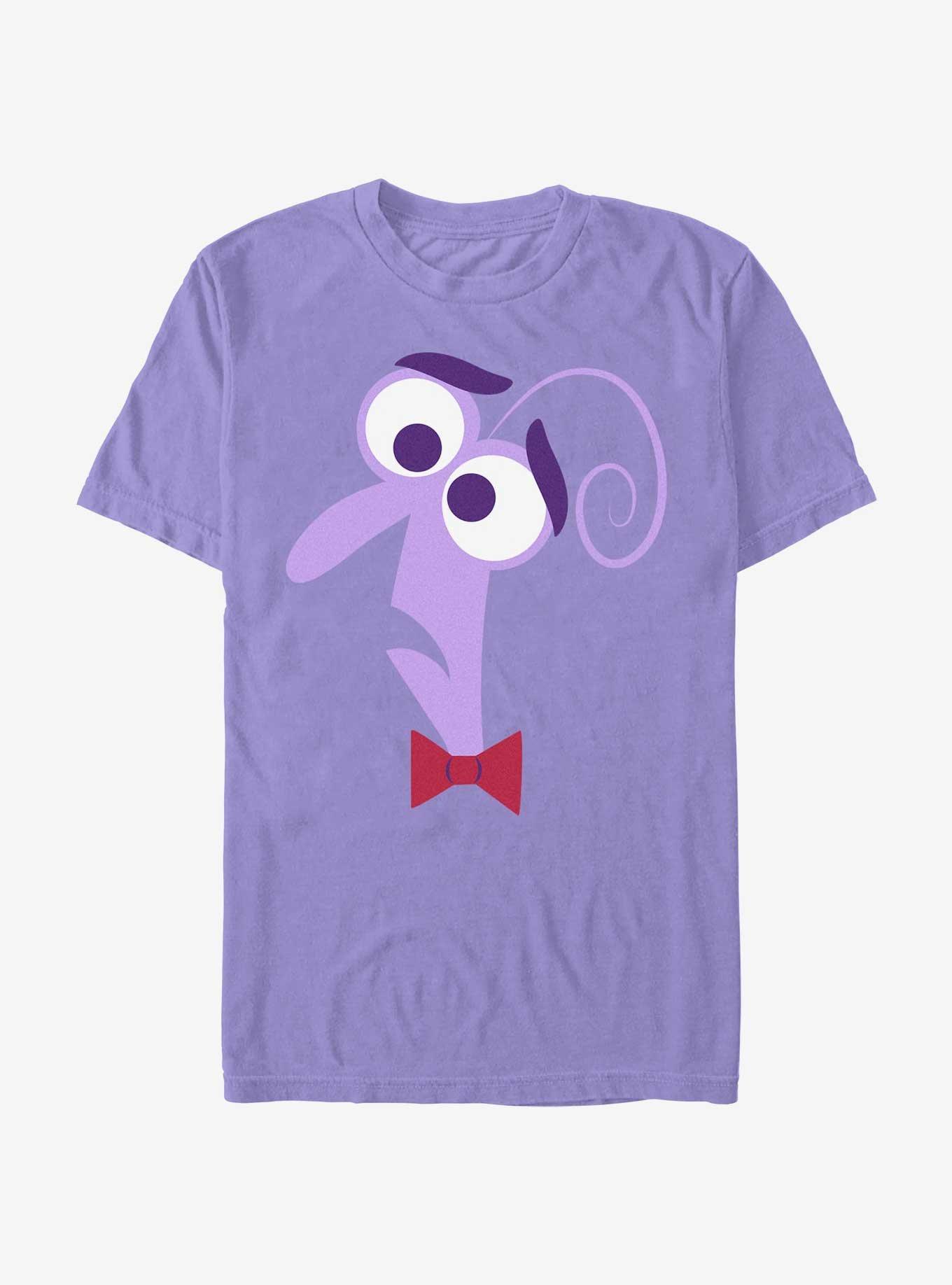 Disney Pixar Inside Out 2 Fear Face Garment Dye T-Shirt, VIOLET, hi-res