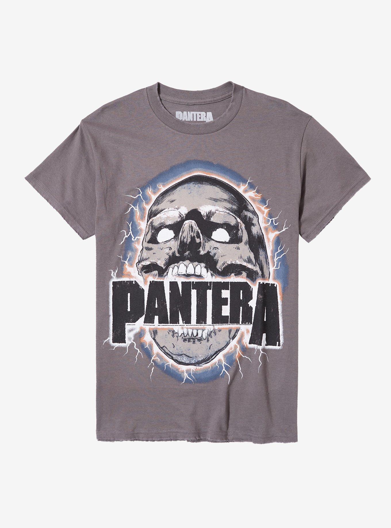 Pantera Skull Boyfriend Fit Girls T-Shirt, , hi-res