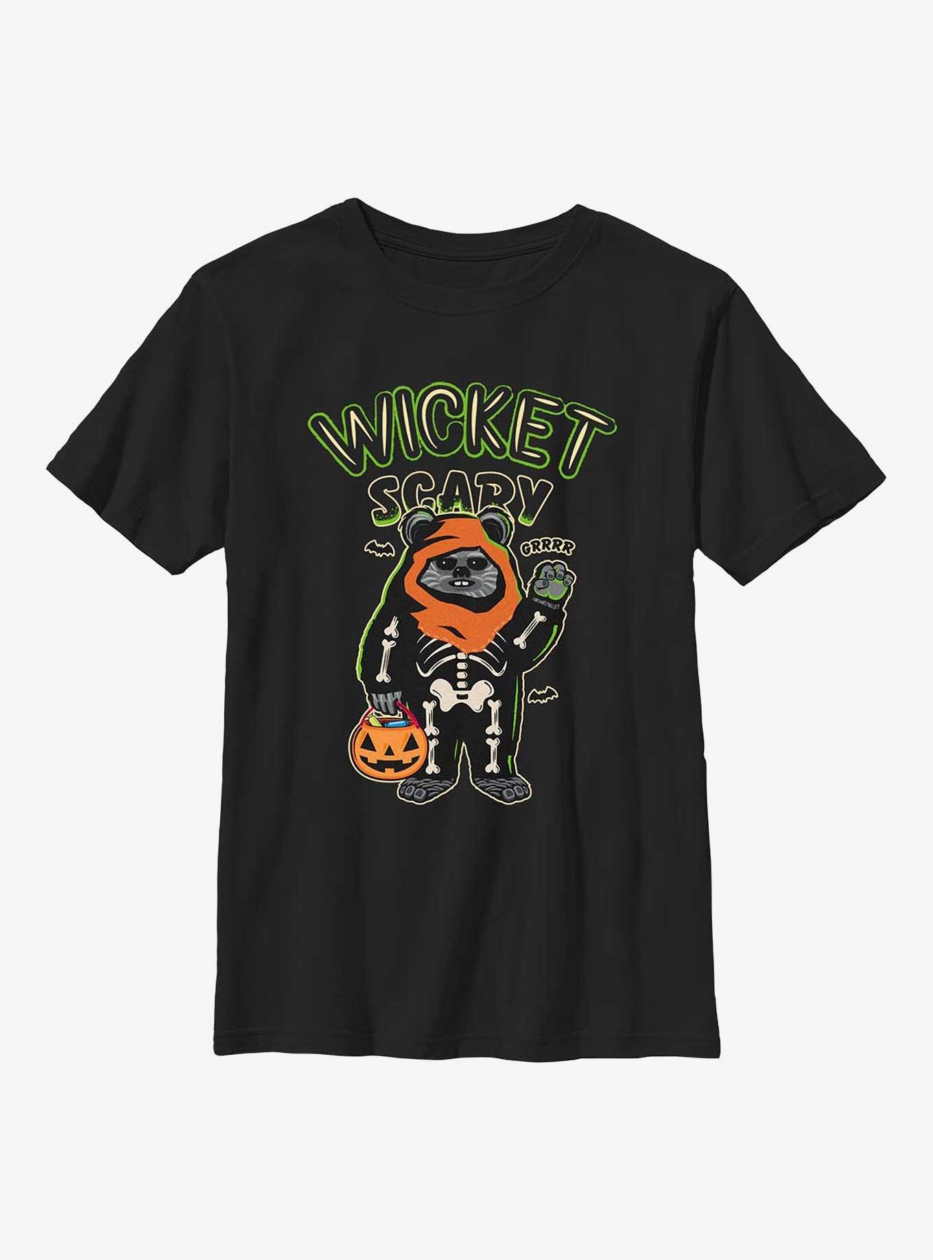 Star Wars Wicket Scary Ewoks Youth T-Shirt, , hi-res