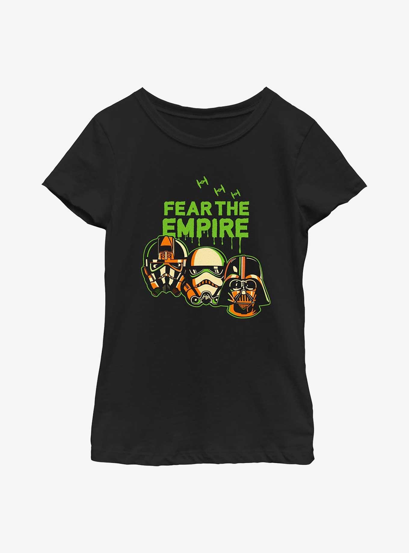 Star Wars Fear The Empire Youth Girls T-Shirt, , hi-res