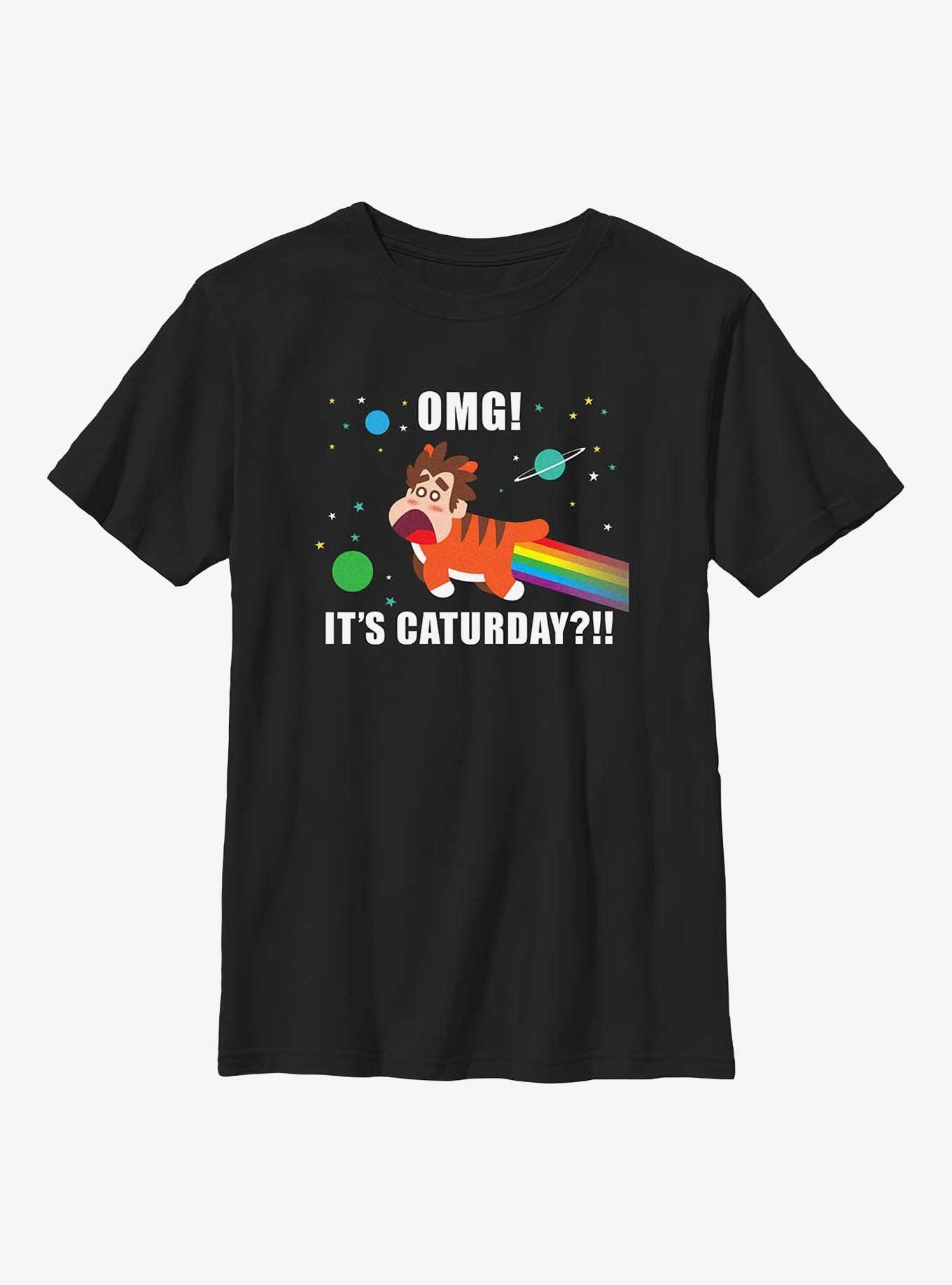 Wreck-It Ralph Caturday Youth T-Shirt, , hi-res