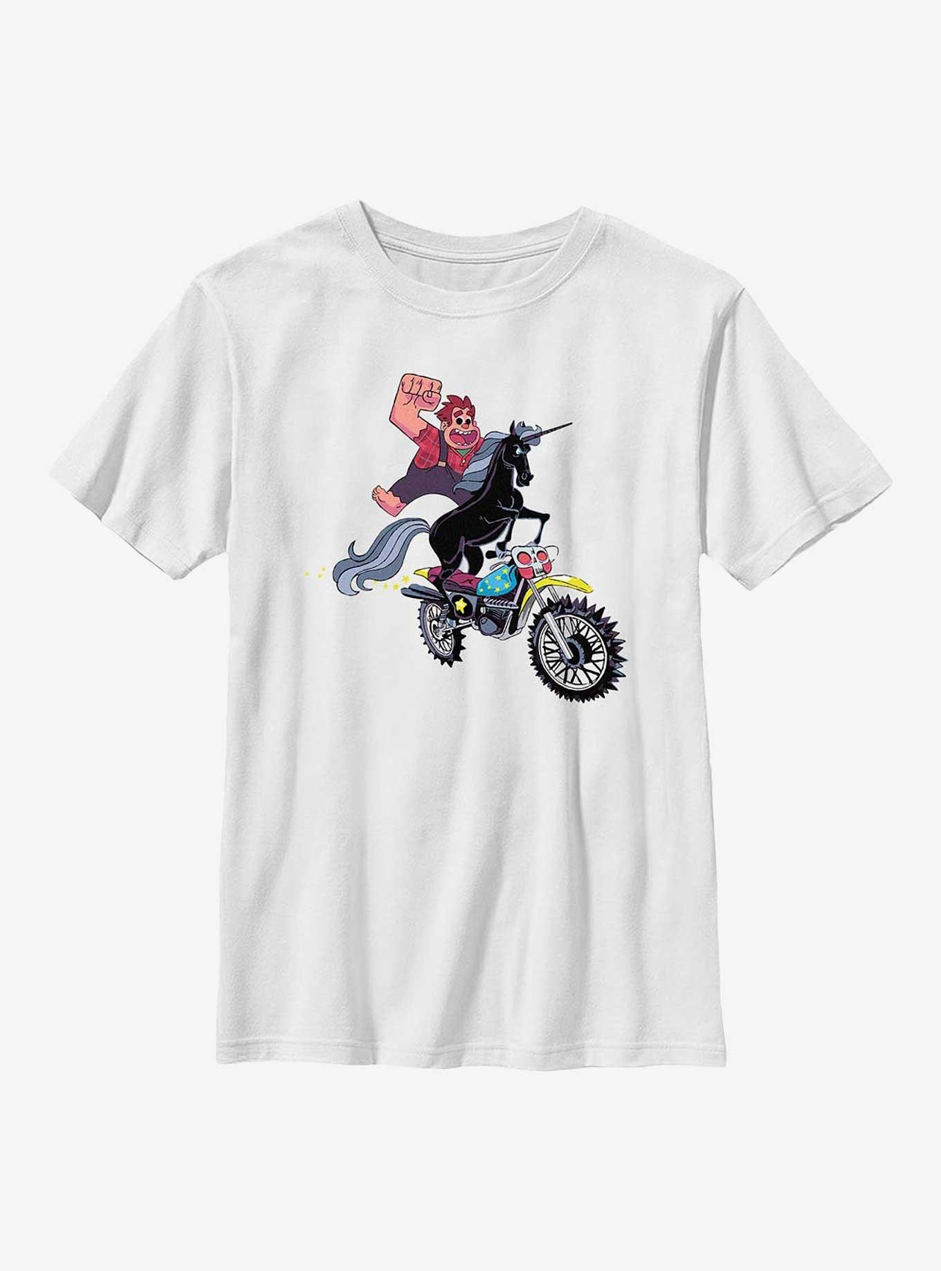 Wreck-It Ralph Unicorn Ride Youth T-Shirt, , hi-res