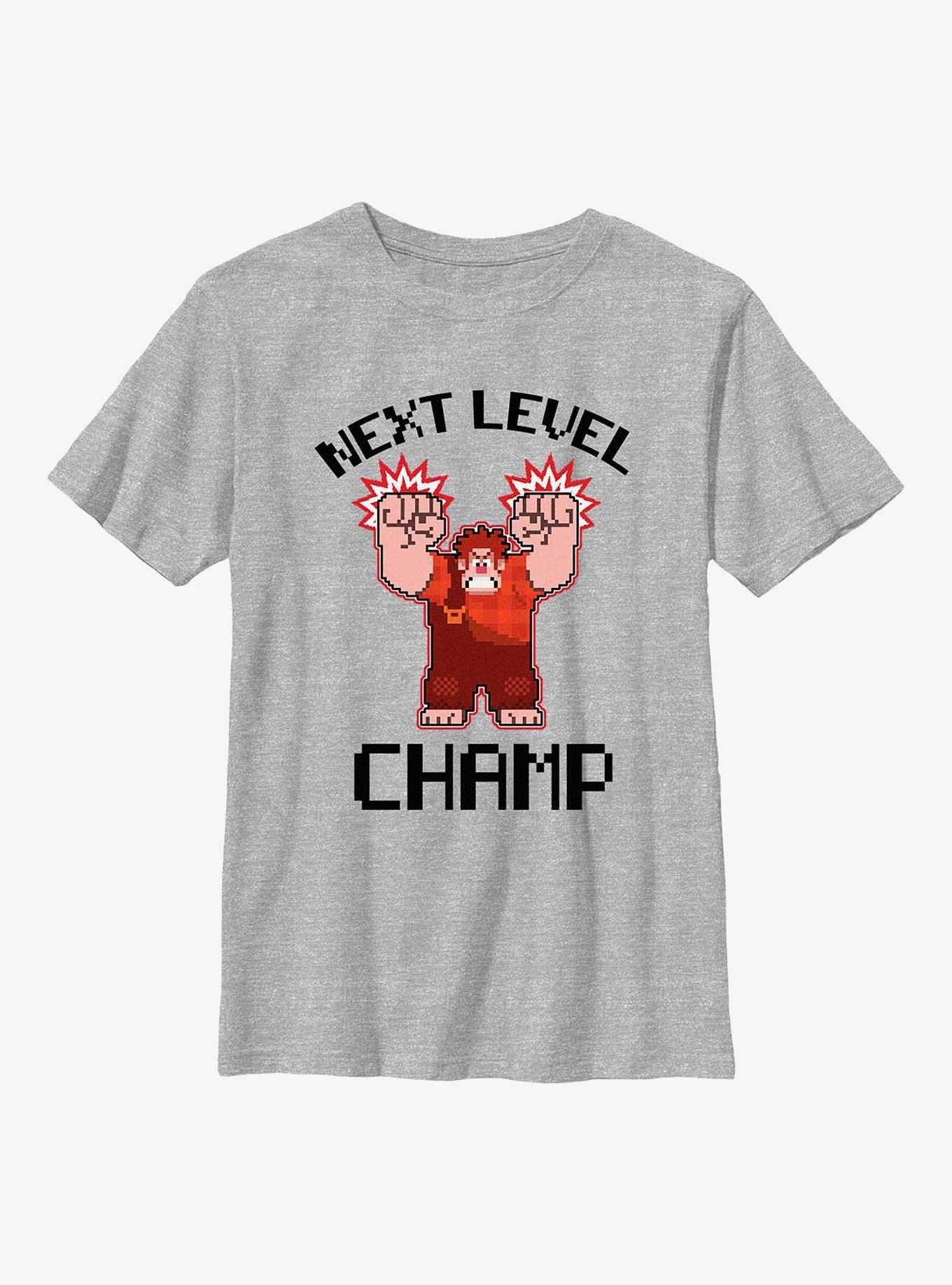 Wreck-It Ralph Next Level Champ Youth T-Shirt, , hi-res