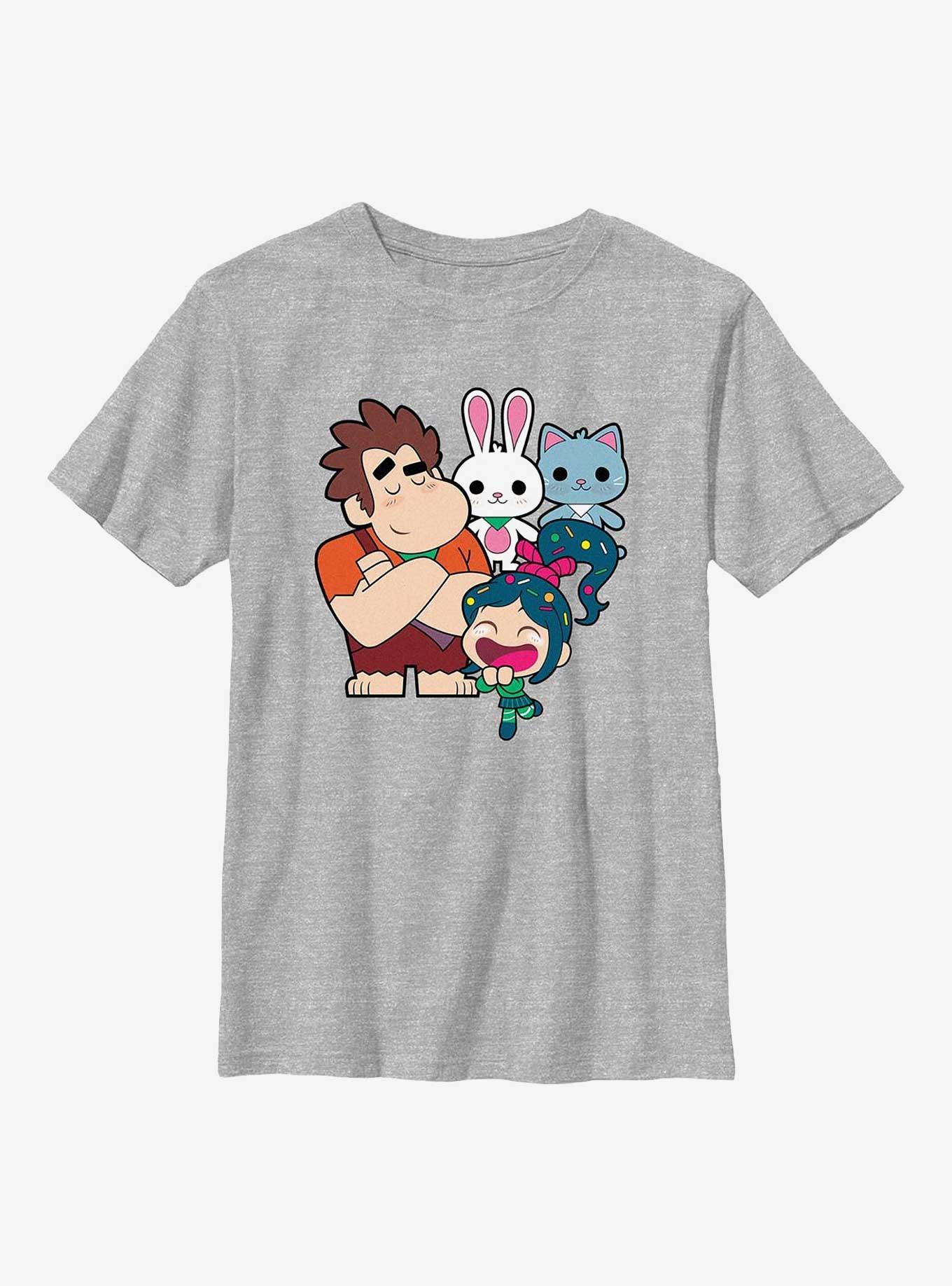 Wreck-It Ralph Wreck It Group Youth T-Shirt, , hi-res