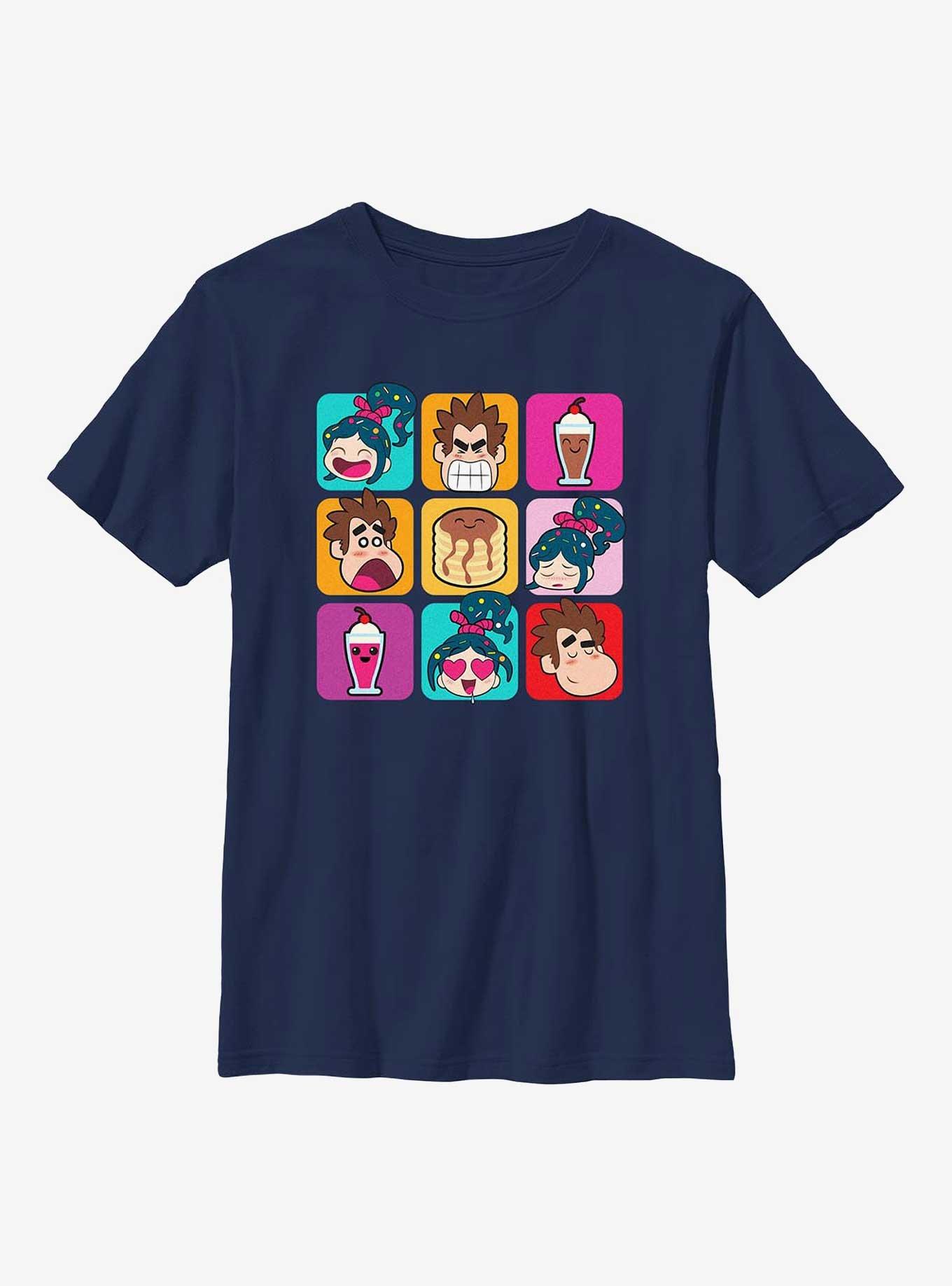 Wreck-It Ralph Wreck It Pop Grid Youth T-Shirt, , hi-res