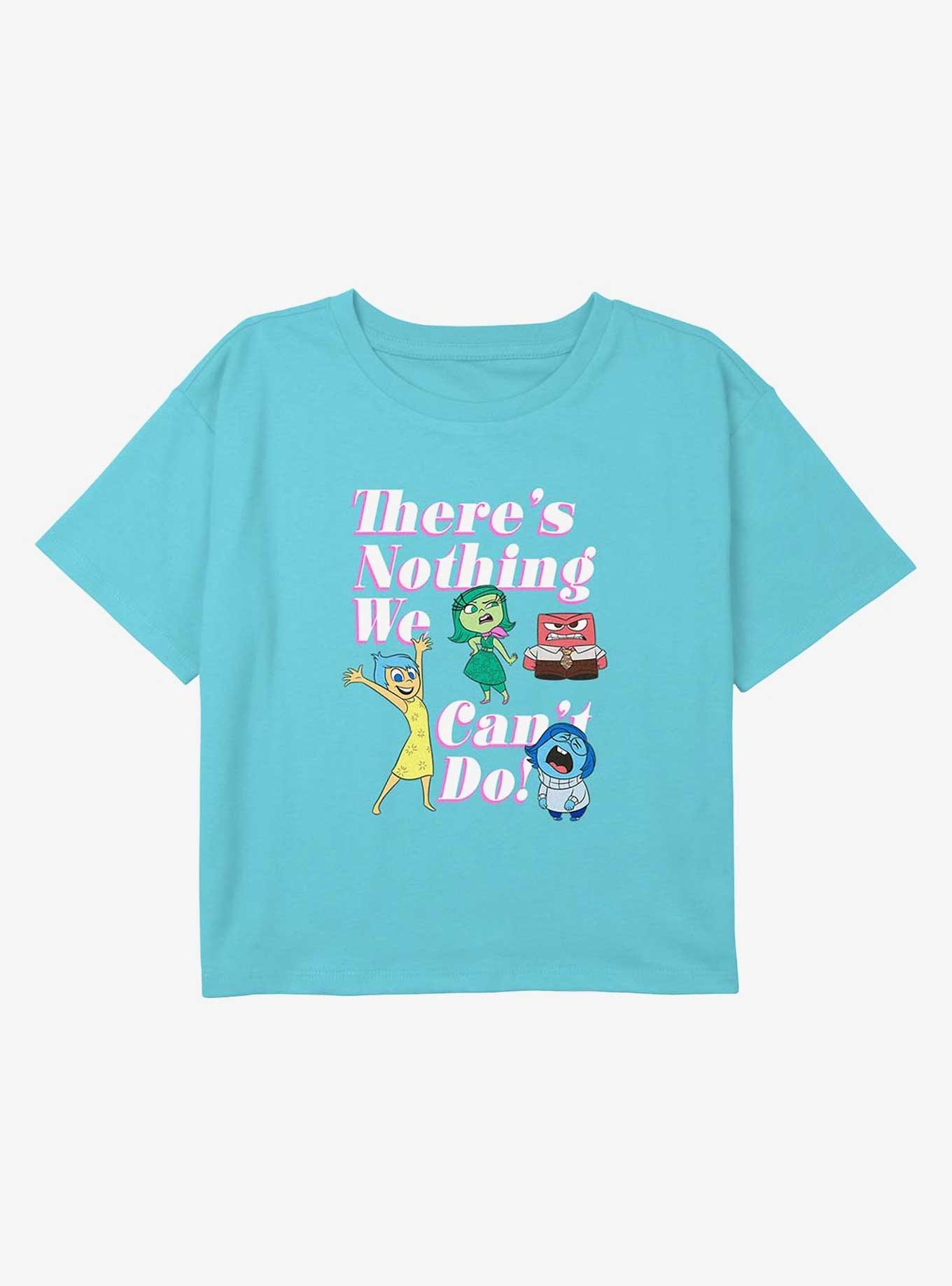 Inside Out 2 Nothing We Cant Do Youth Girls Boxy Crop T-Shirt, , hi-res