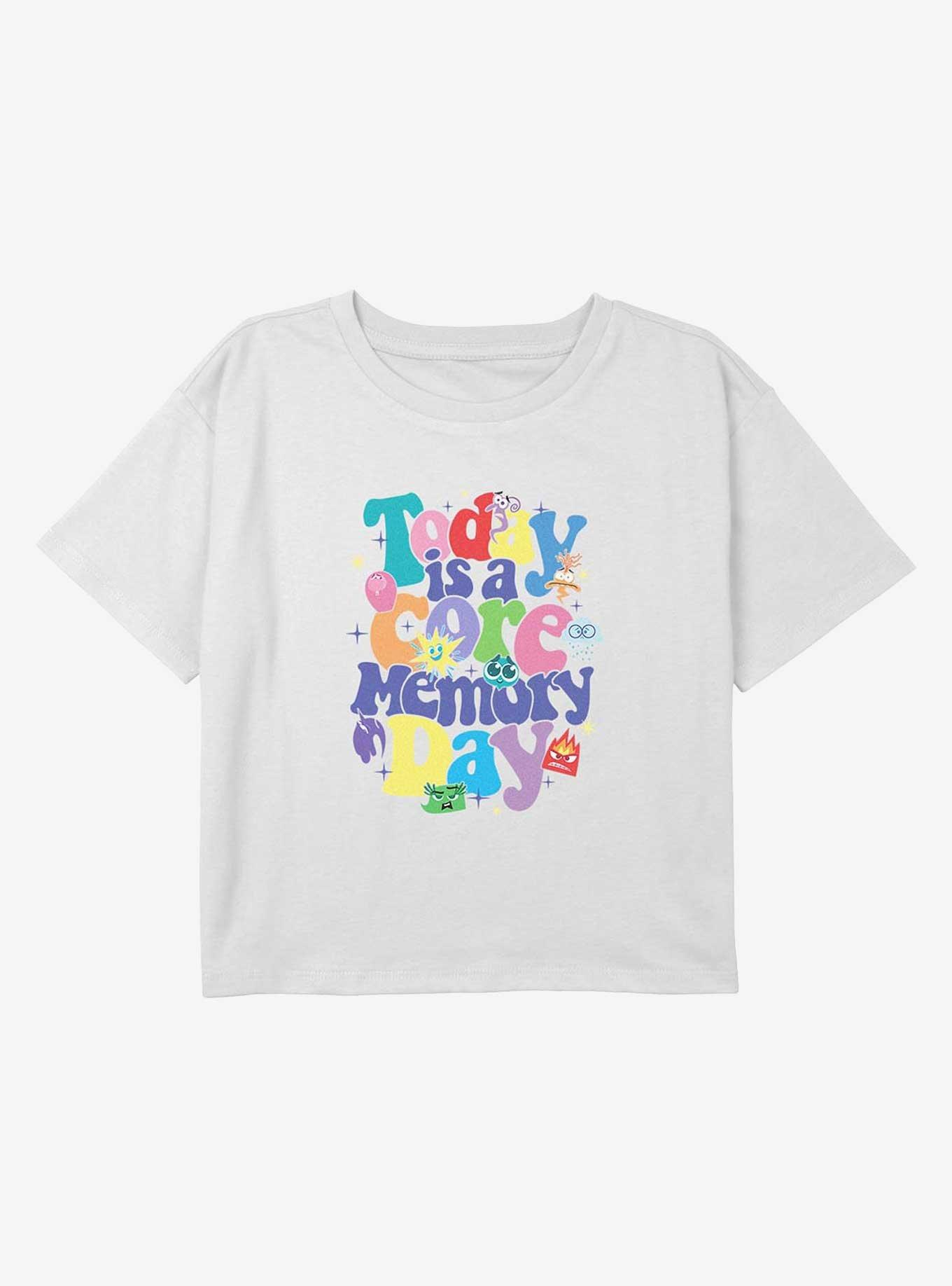 Inside Out 2 Core Day Youth Girls Boxy Crop T-Shirt, , hi-res