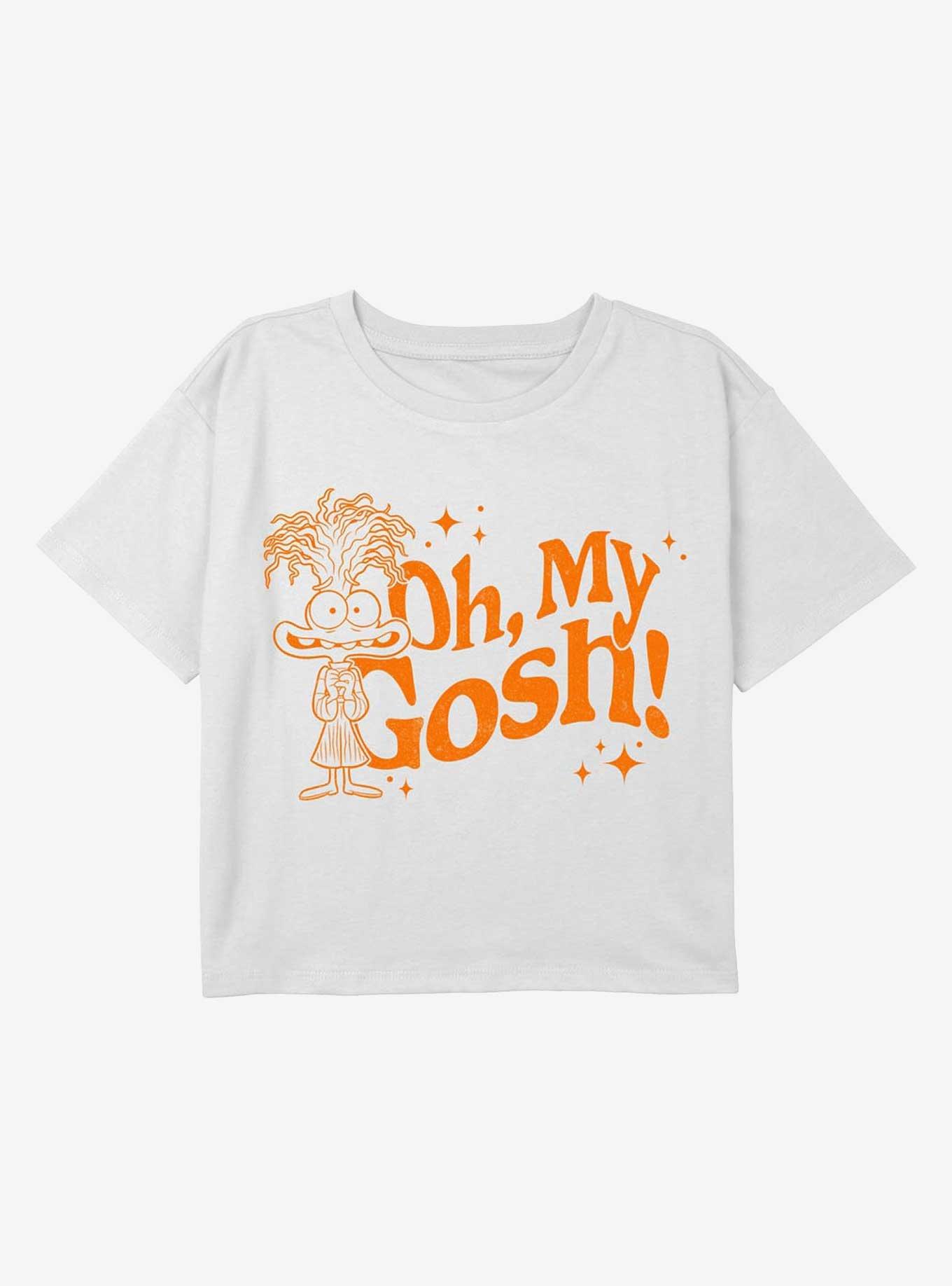 Inside Out 2 Oh My Anxiety Youth Girls Boxy Crop T-Shirt, , hi-res