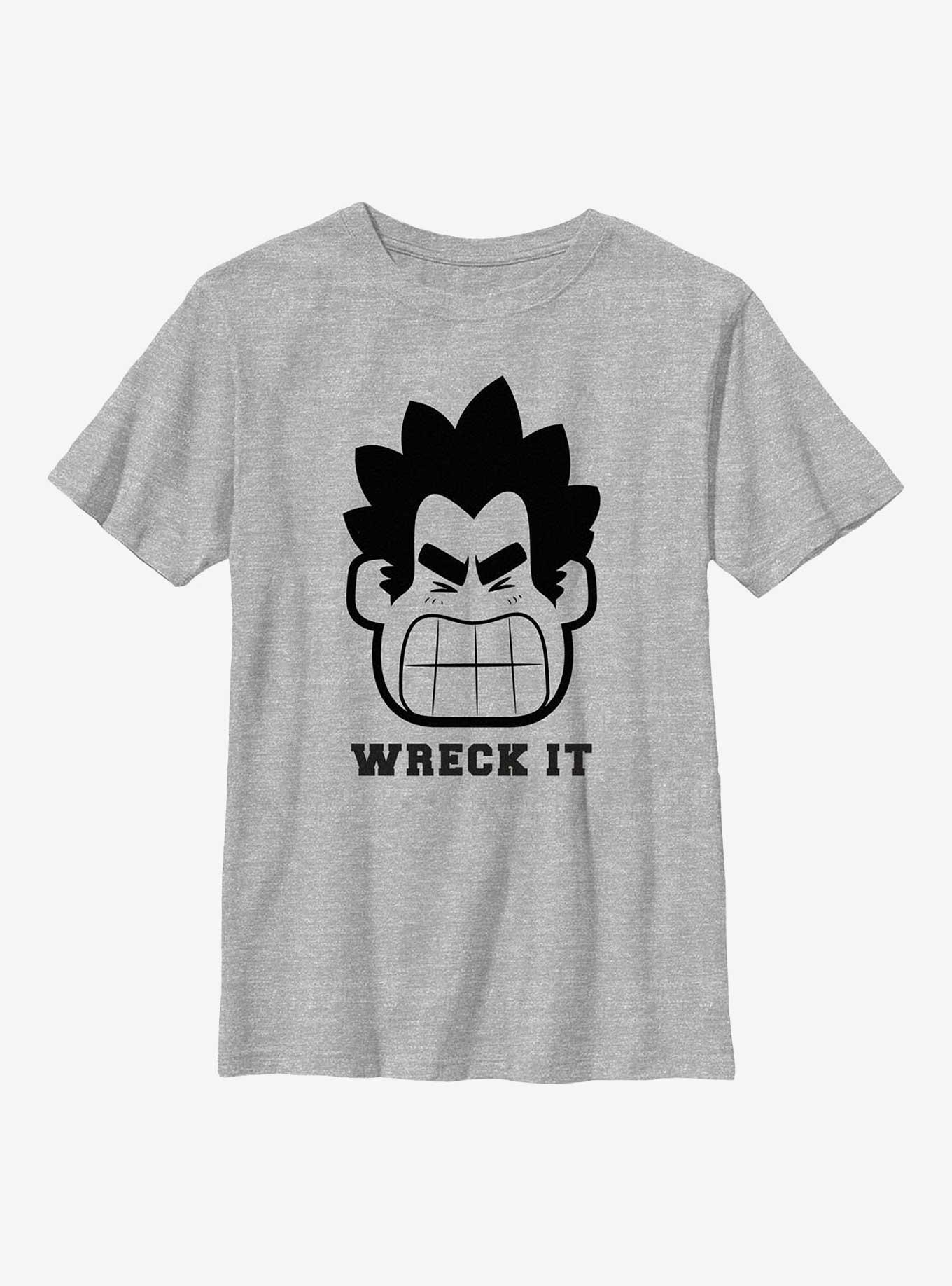 Wreck-It Ralph Angry Ralph Youth T-Shirt, ATH HTR, hi-res