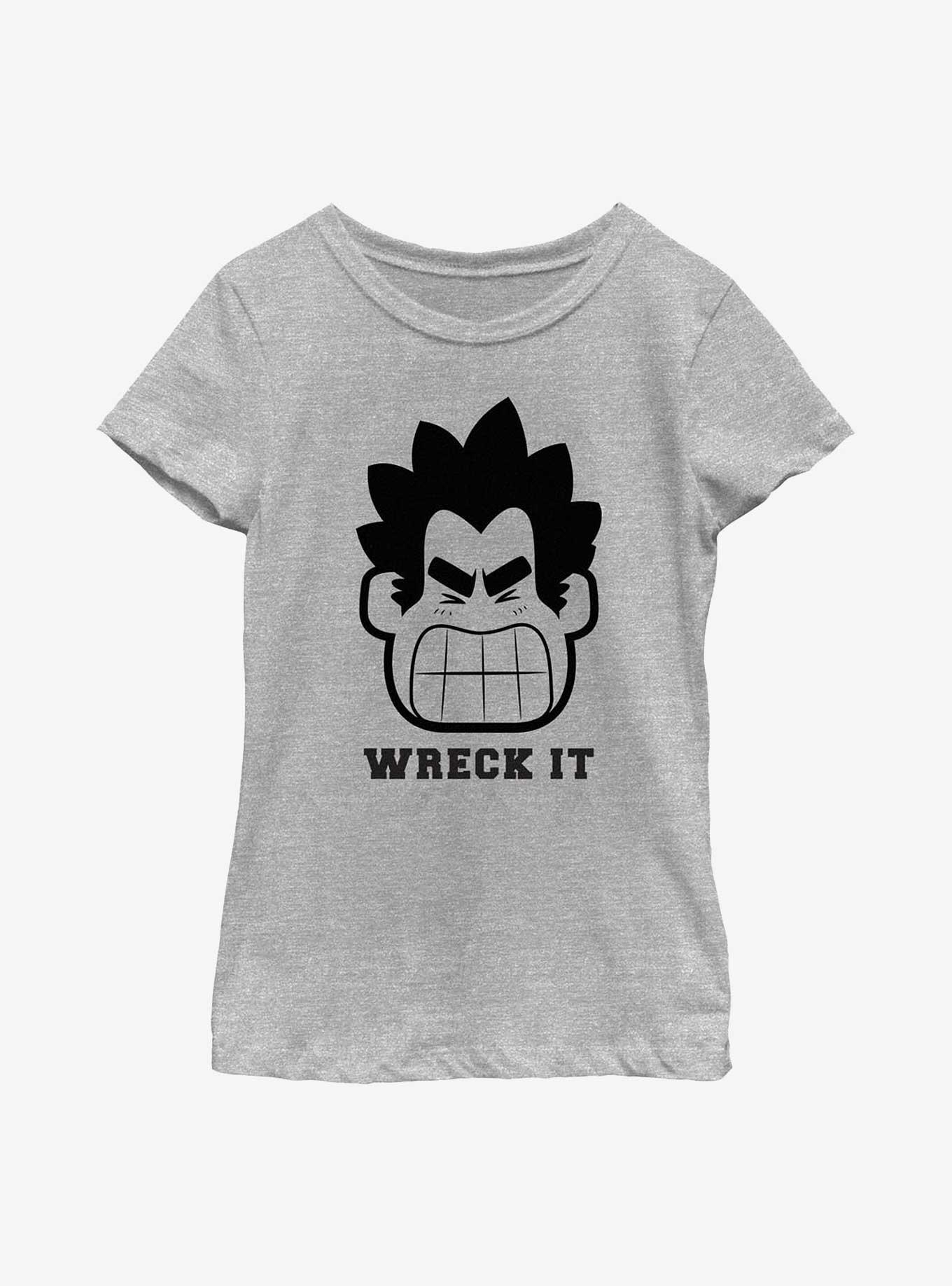 Wreck-It Ralph Angry Ralph Youth Girls T-Shirt, , hi-res