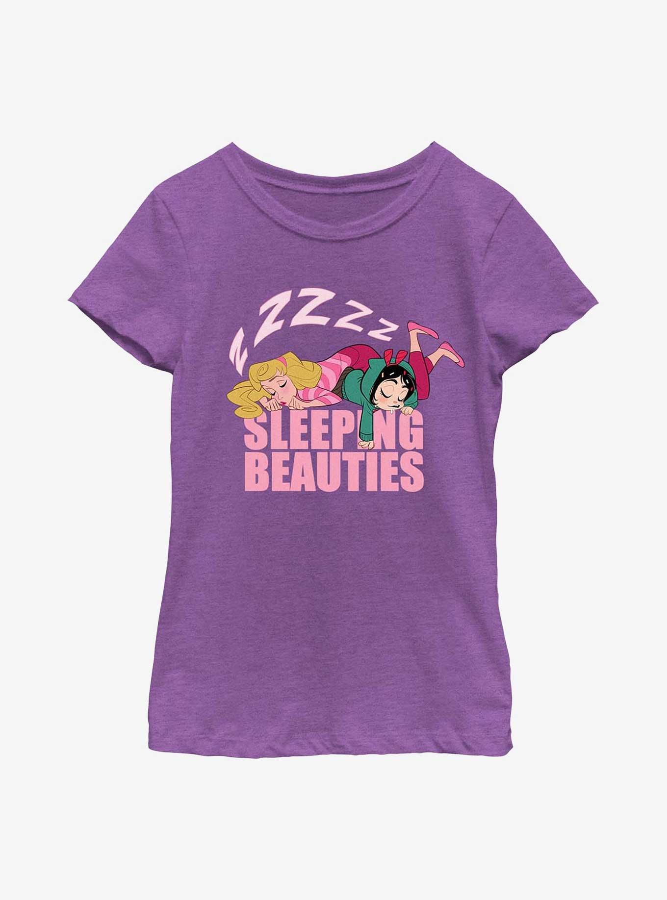 Wreck-It Ralph Comfy Beauties Youth Girls T-Shirt, PURPLE BERRY, hi-res