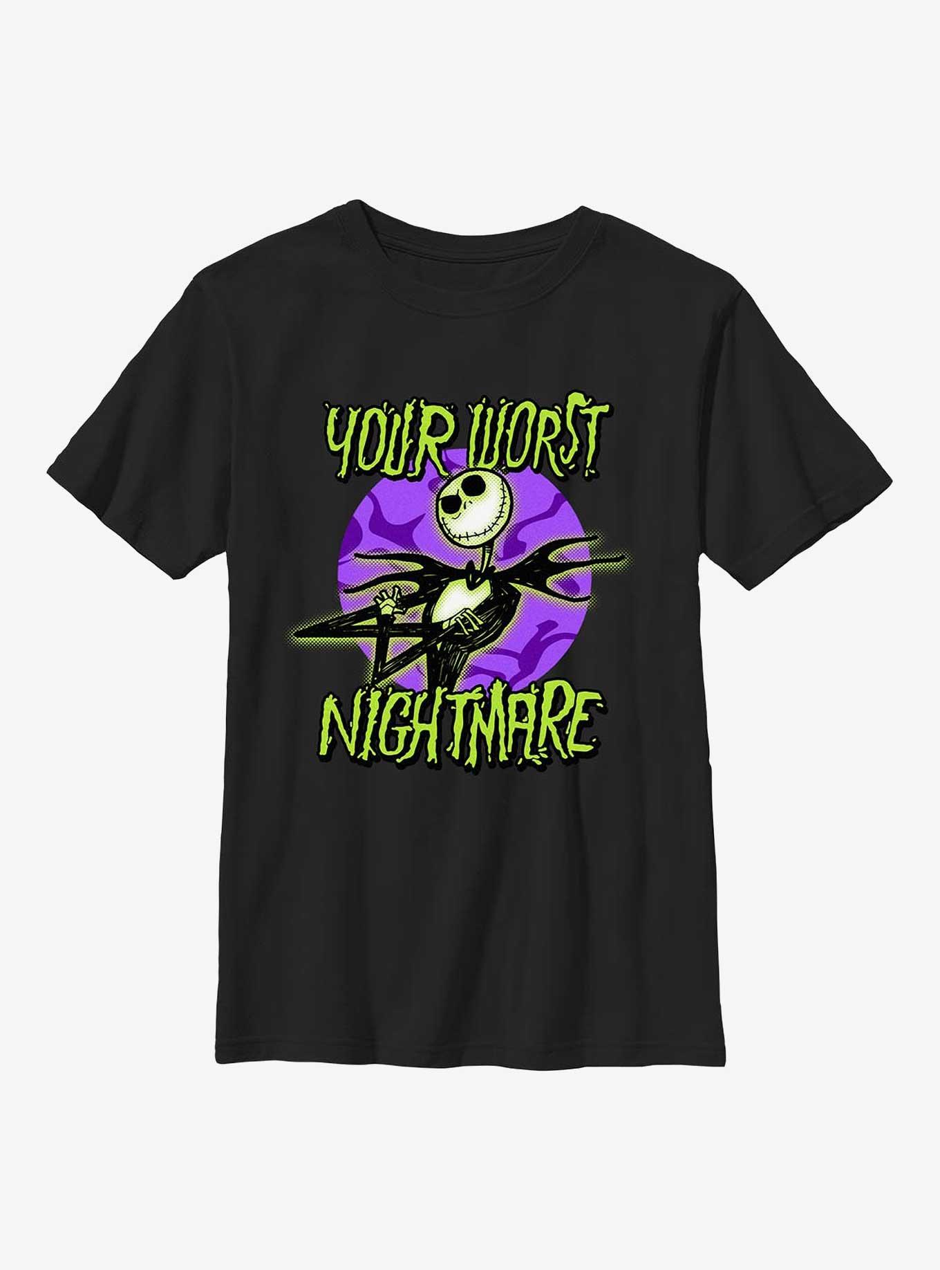 Nightmare Before Christmas Your Worst Nightmare Youth T-Shirt, , hi-res