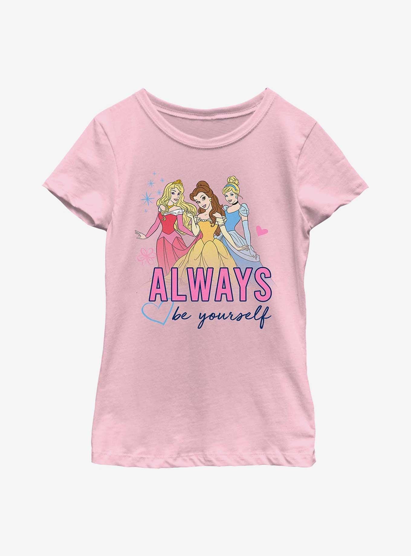 Disney Princesses Be Yourself Princess Youth Girls T-Shirt, , hi-res