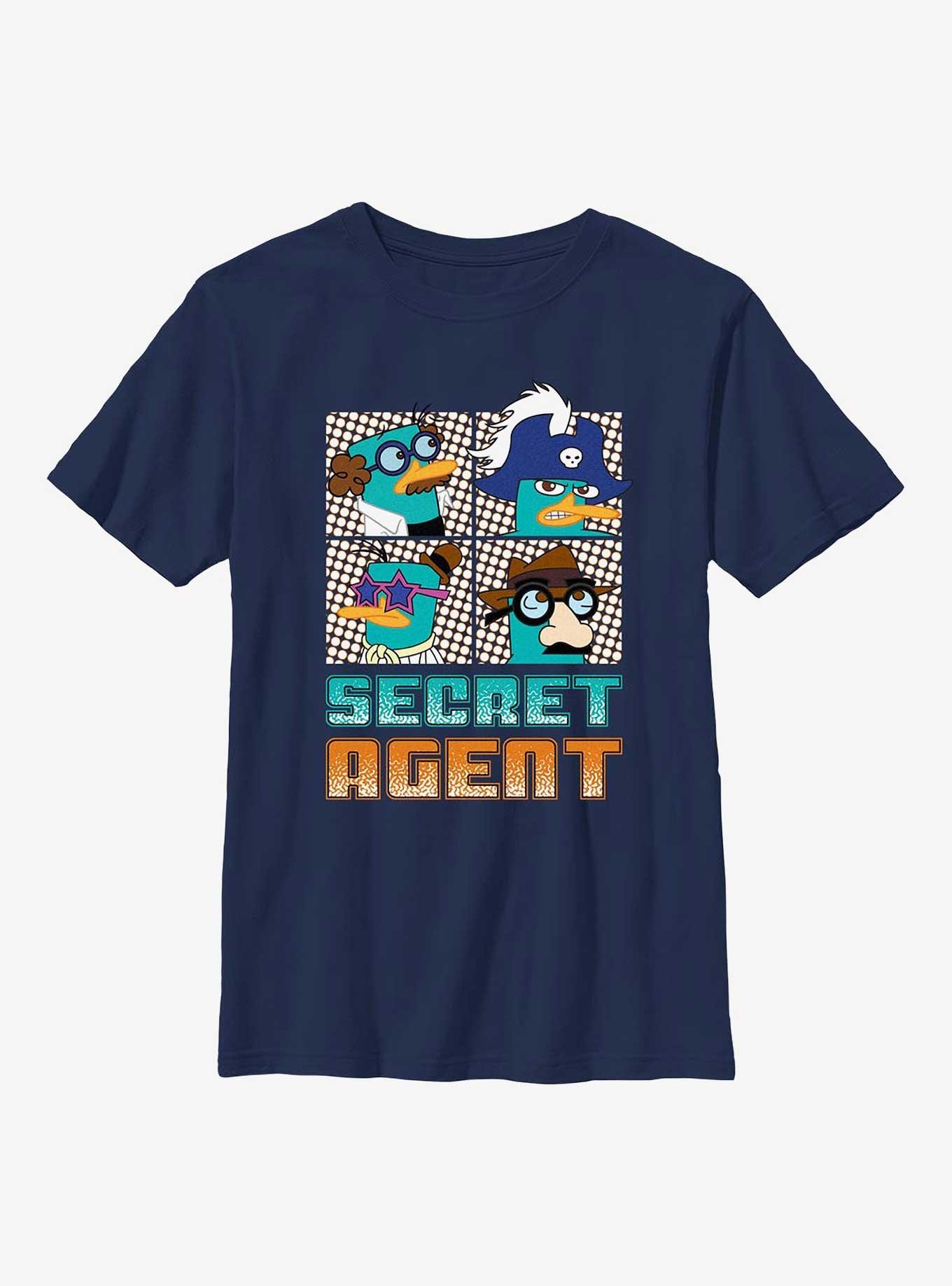 Phineas And Ferb Pop Agent Youth T-Shirt, , hi-res