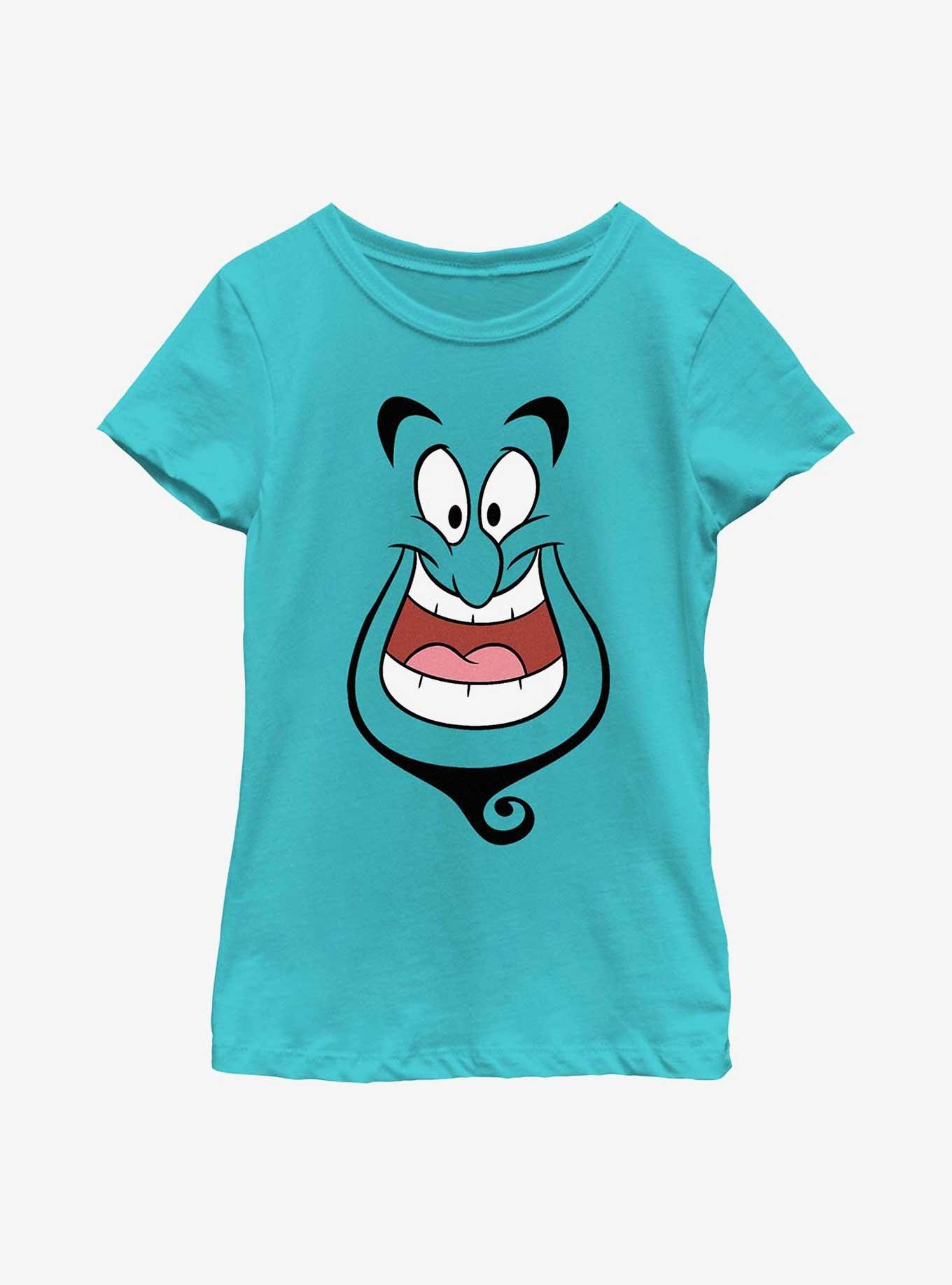 Disney Princesses Happy Face Genie Youth Girls T-Shirt, , hi-res