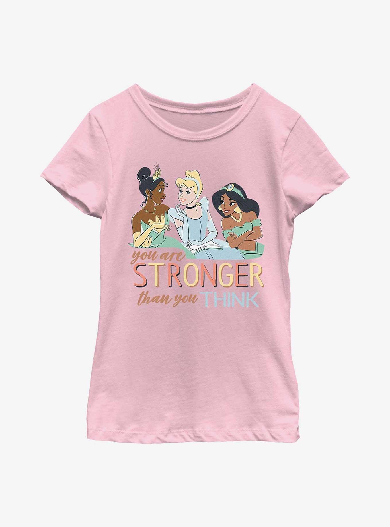 Disney Princesses Strong Girls Youth Girls T-Shirt, , hi-res