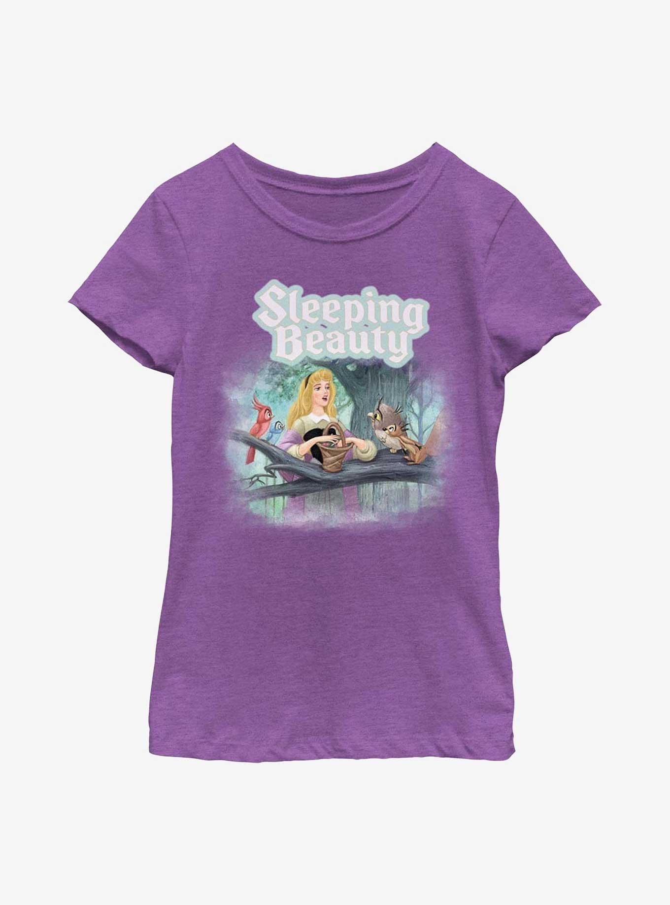 Disney Princesses Sleeping Beauty Sings Youth Girls T-Shirt, , hi-res