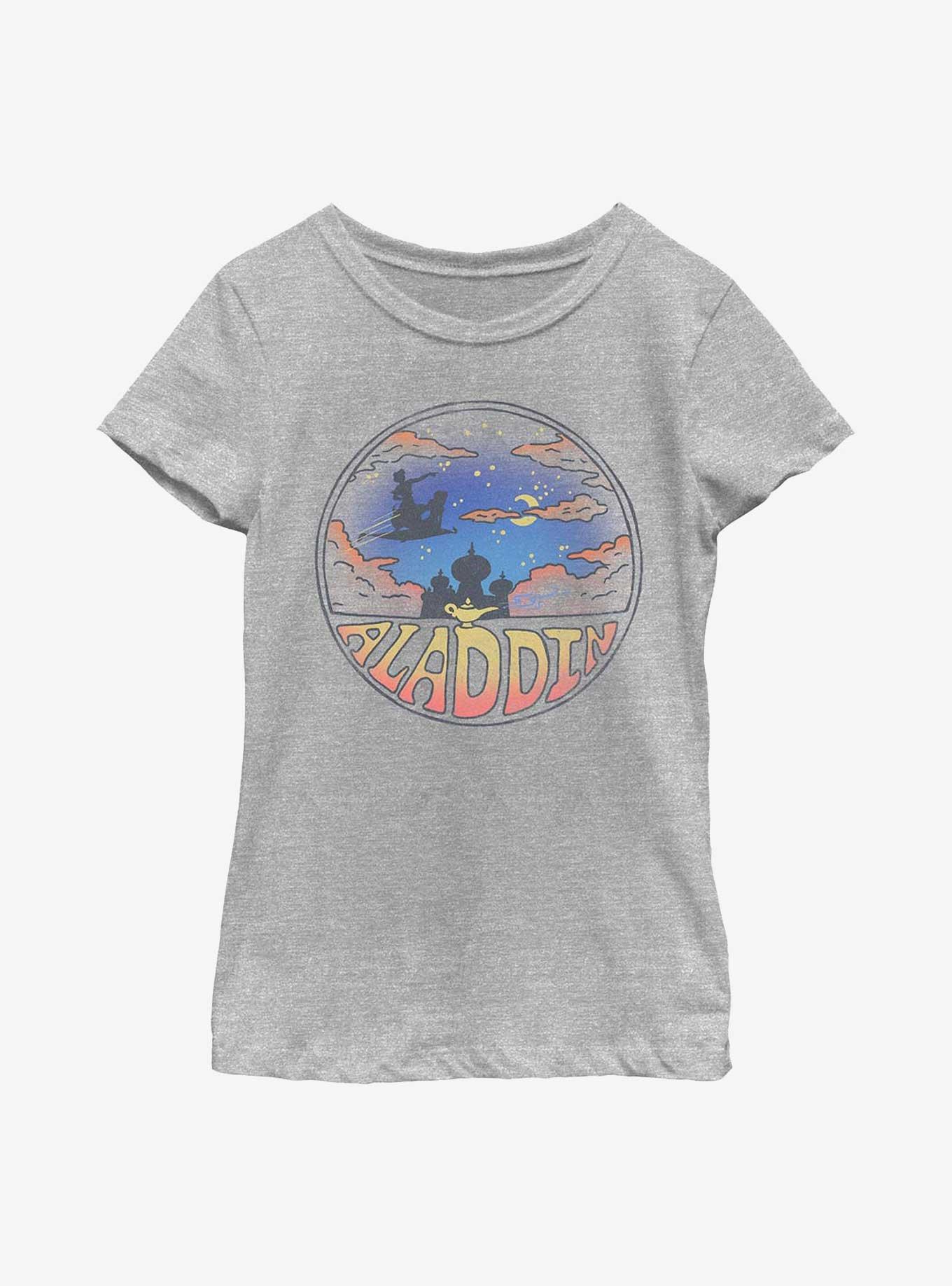 Disney Princesses Aladdin Circle Youth Girls T-Shirt, , hi-res