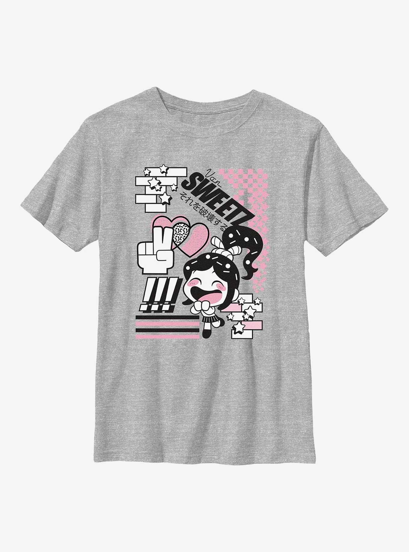 Wreck-It Ralph Vanellope Blocks Youth T-Shirt, , hi-res