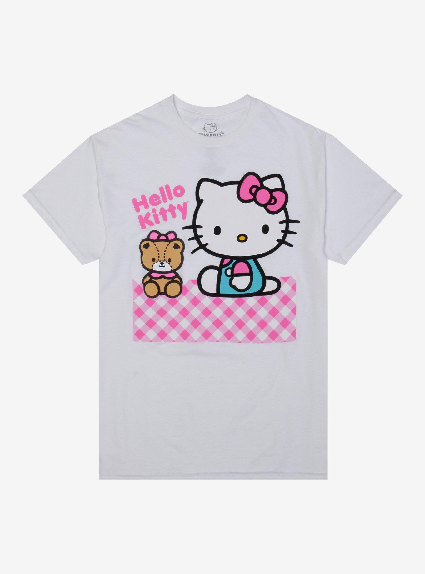 Hello Kitty Tiny Chum Boyfriend Fit Girls T-Shirt, , hi-res