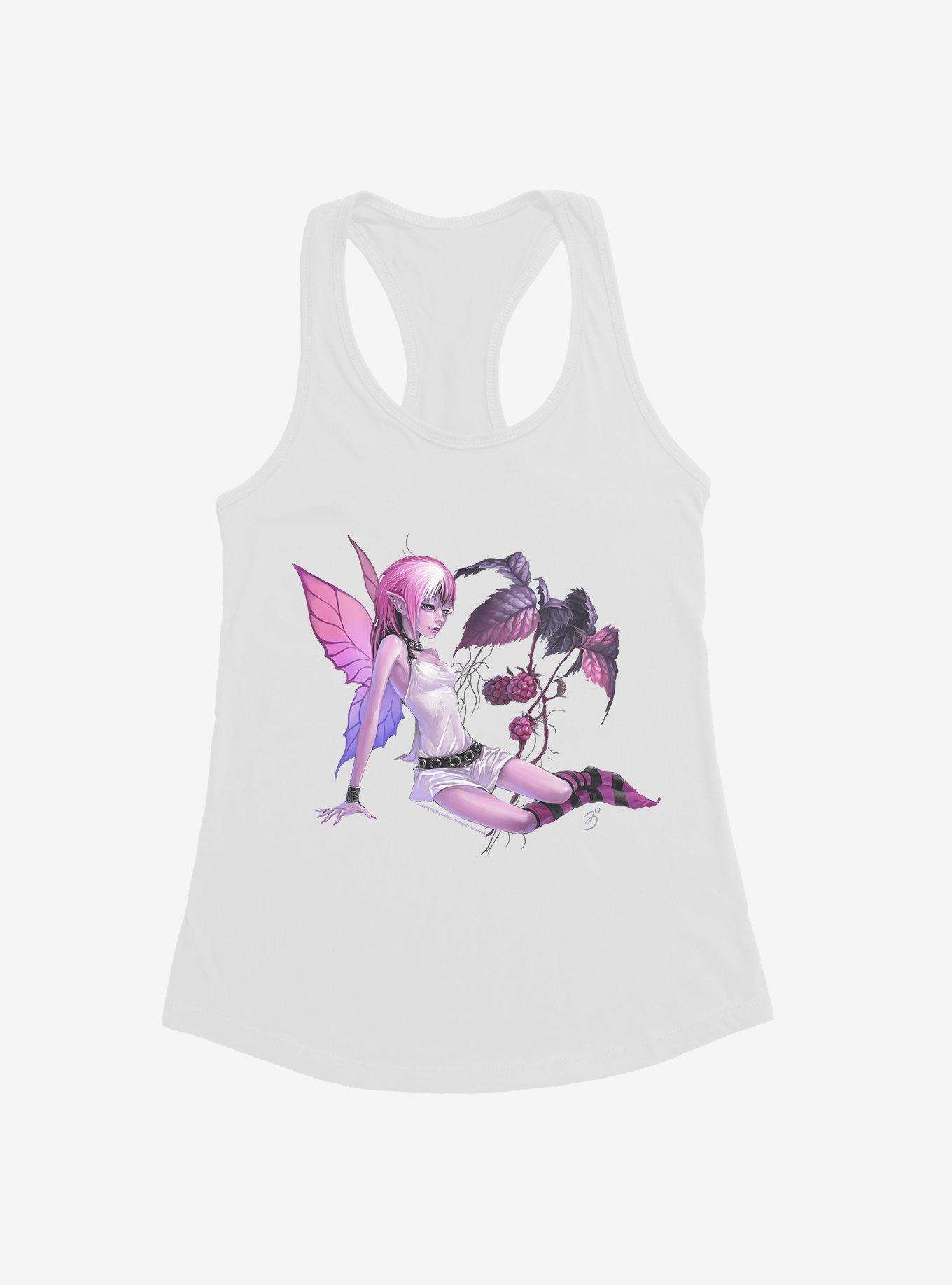 Fairies By Trick Emo Fairy Girls Tank, WHITE, hi-res