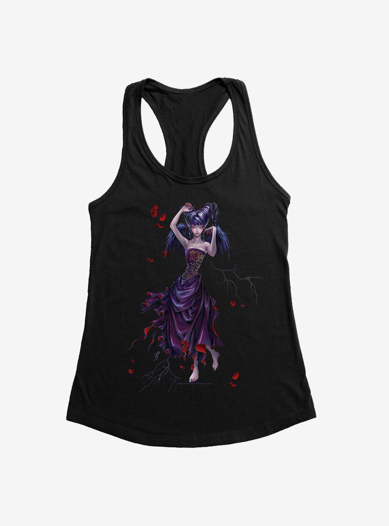 Fairies By Trick Drippy Roses Fairy Girls Tank, , hi-res