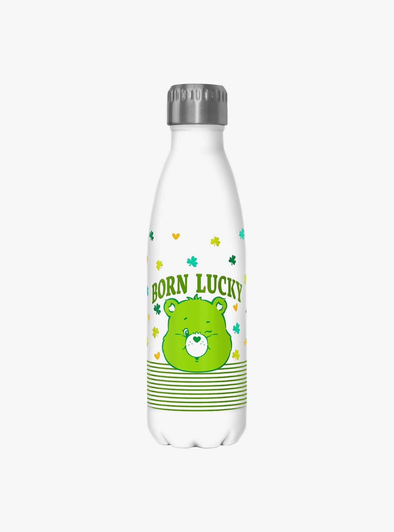 Care Bears Born Lucky Bear Head Water Bottle, , hi-res