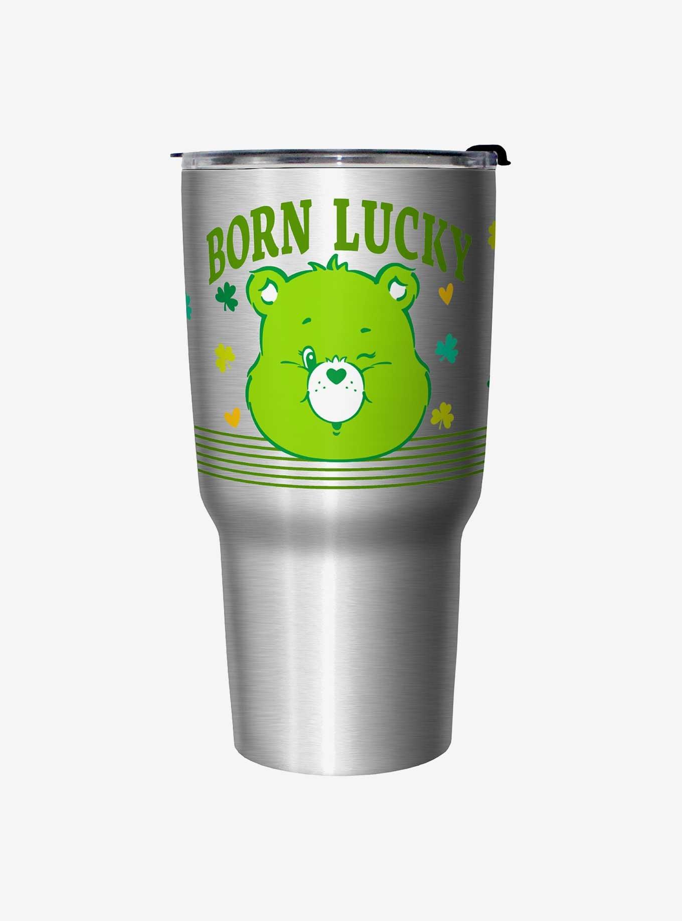 Care Bears Born Lucky Bear Head Travel Mug, , hi-res