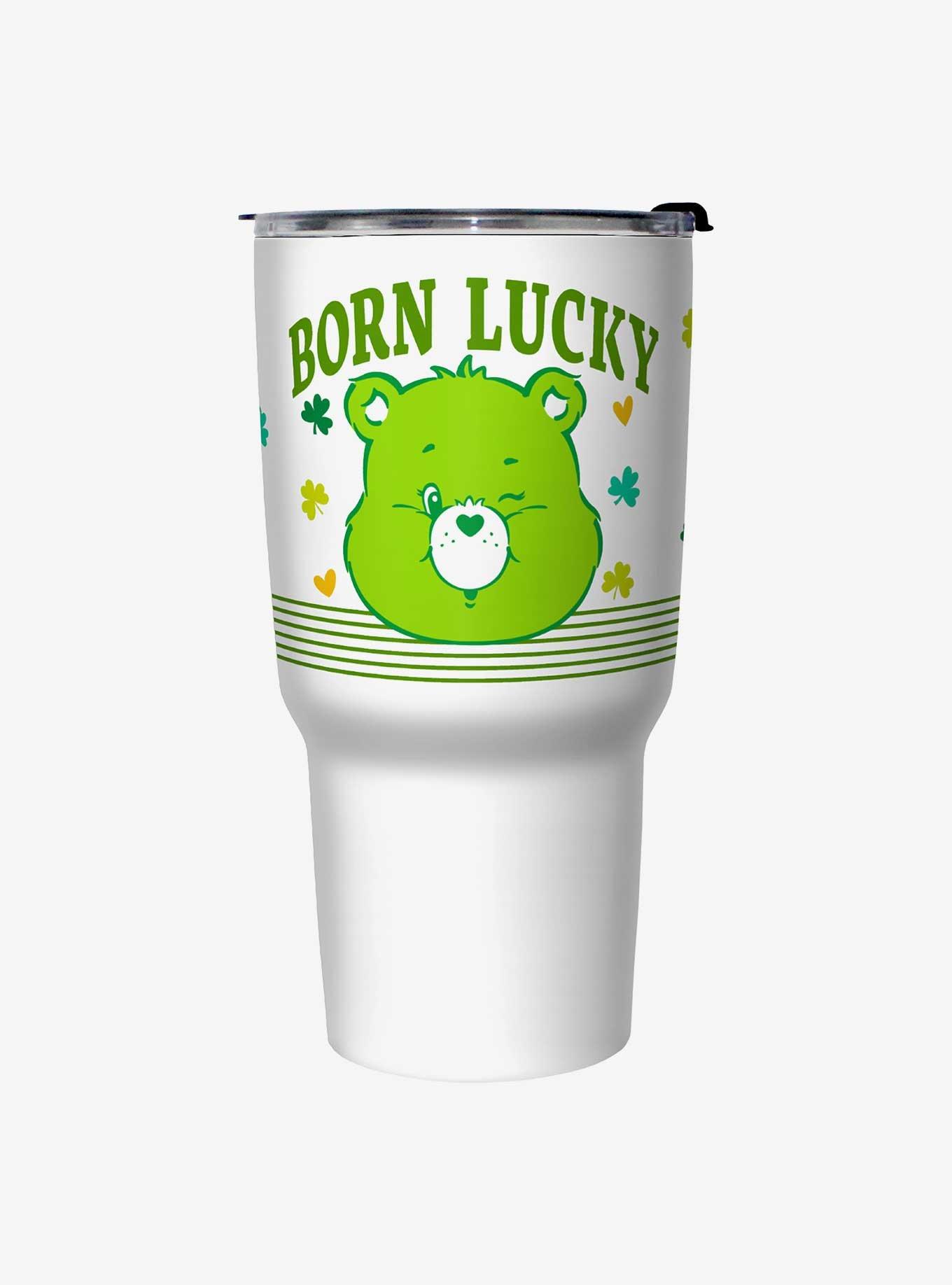 Care Bears Born Lucky Bear Head Travel Mug, , hi-res