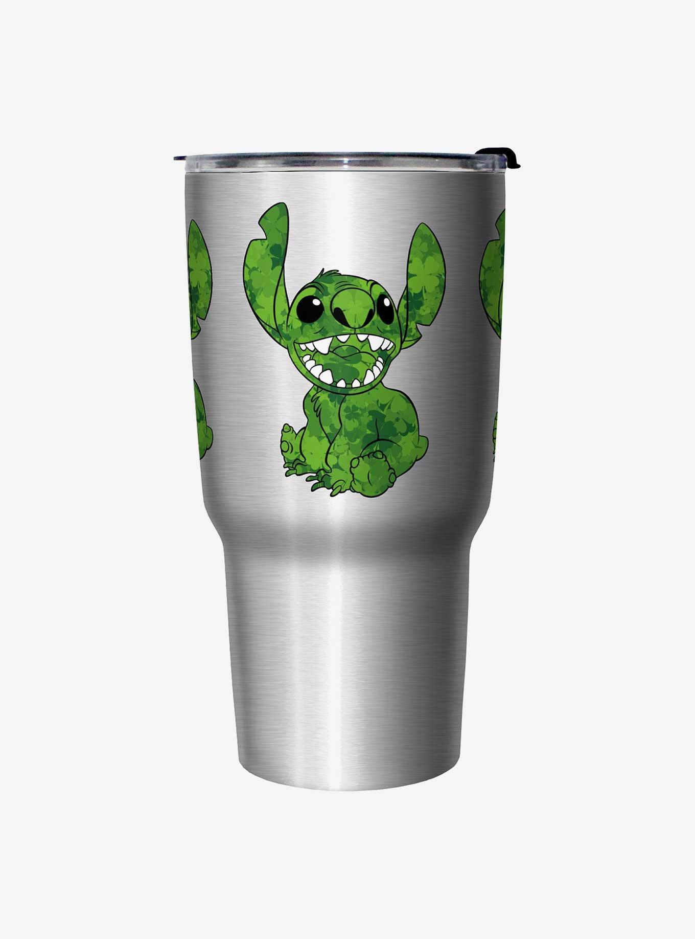 Disney Lilo & Stitch Stitch Clover Fill Travel Mug, , hi-res