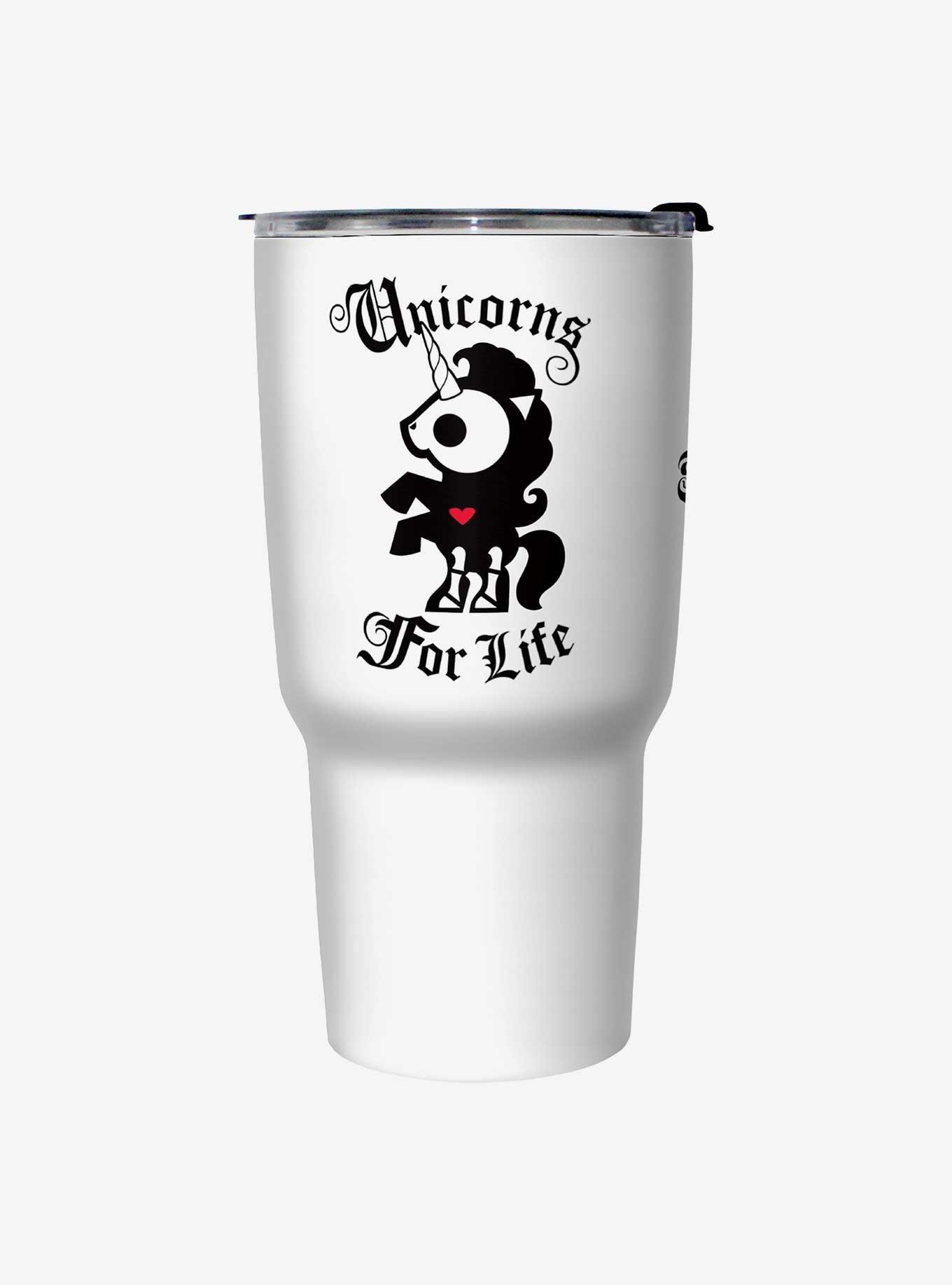 Skelanimals Unicorns For Life Travel Mug, , hi-res