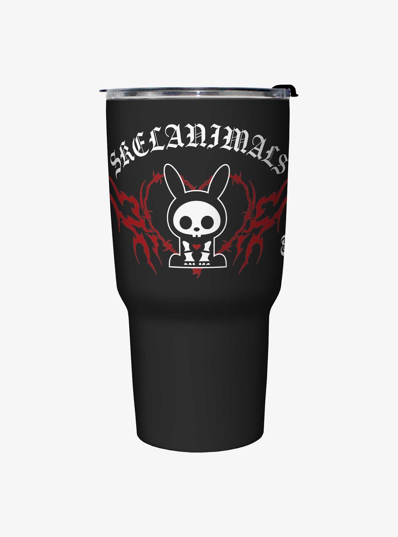 Skelanimals Tattoo Bunny Travel Mug, , hi-res