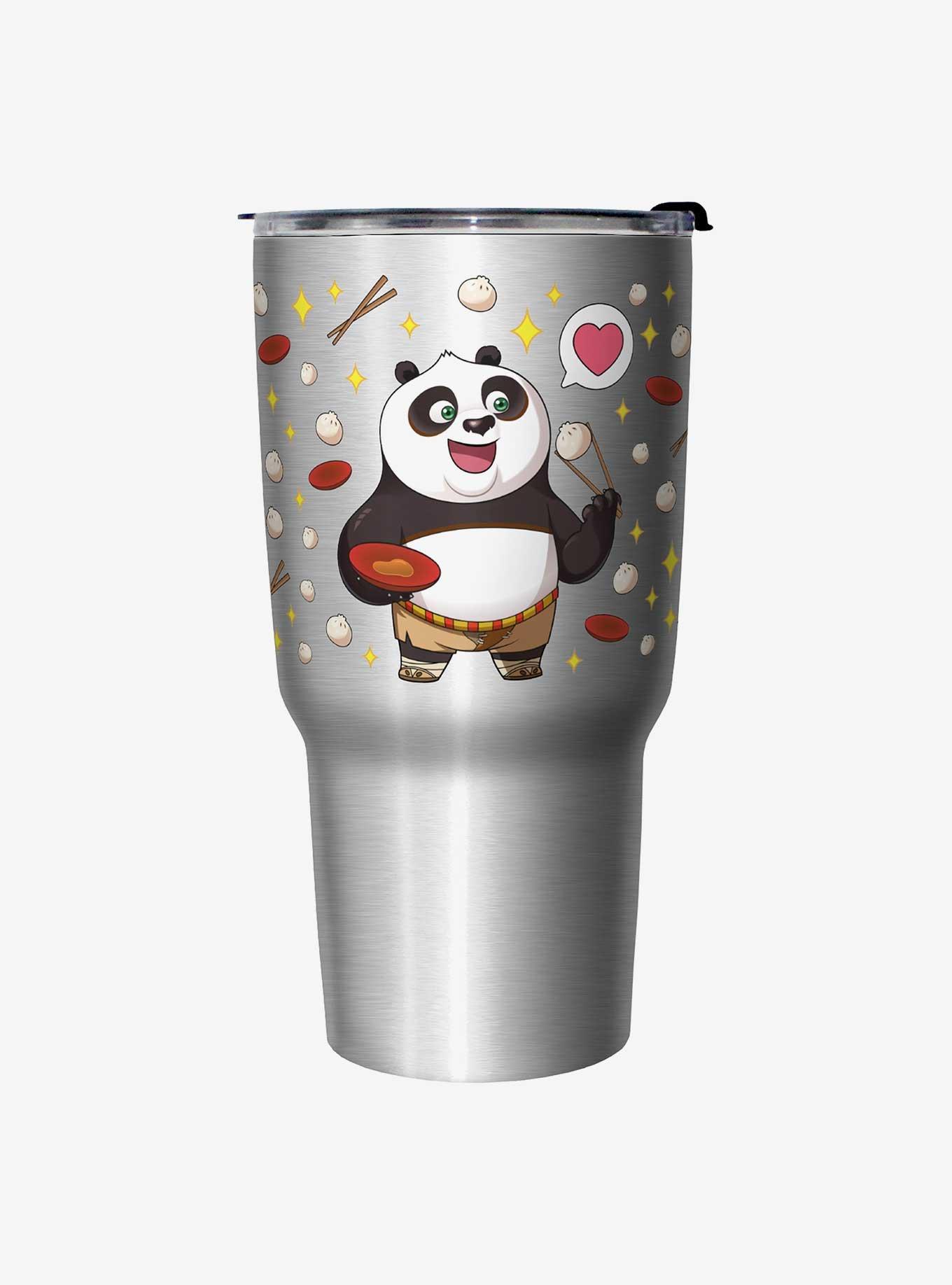 Kung Fu Panda Po And Dumplings Travel Mug, , hi-res