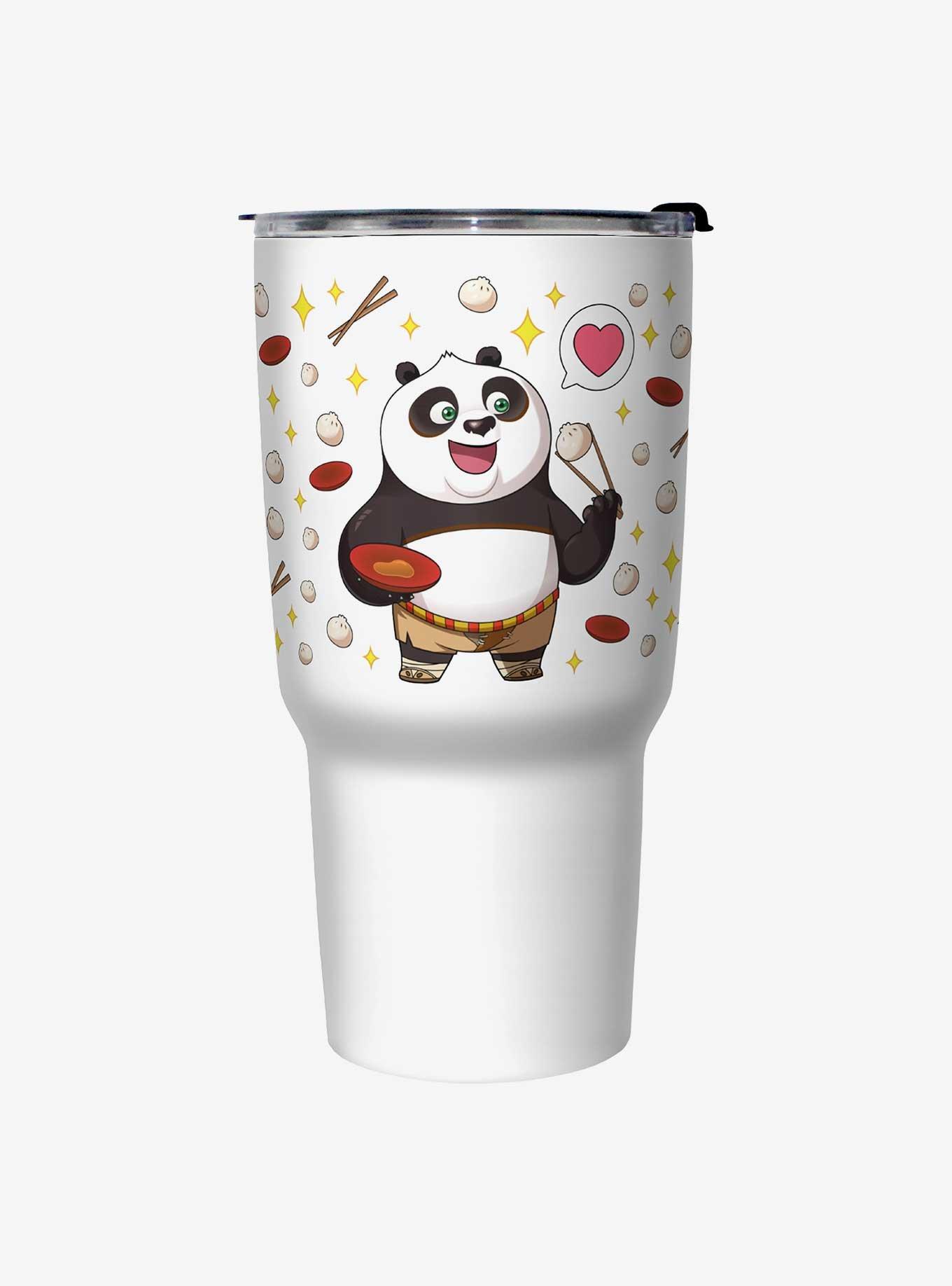 Kung Fu Panda Po And Dumplings Travel Mug, , hi-res