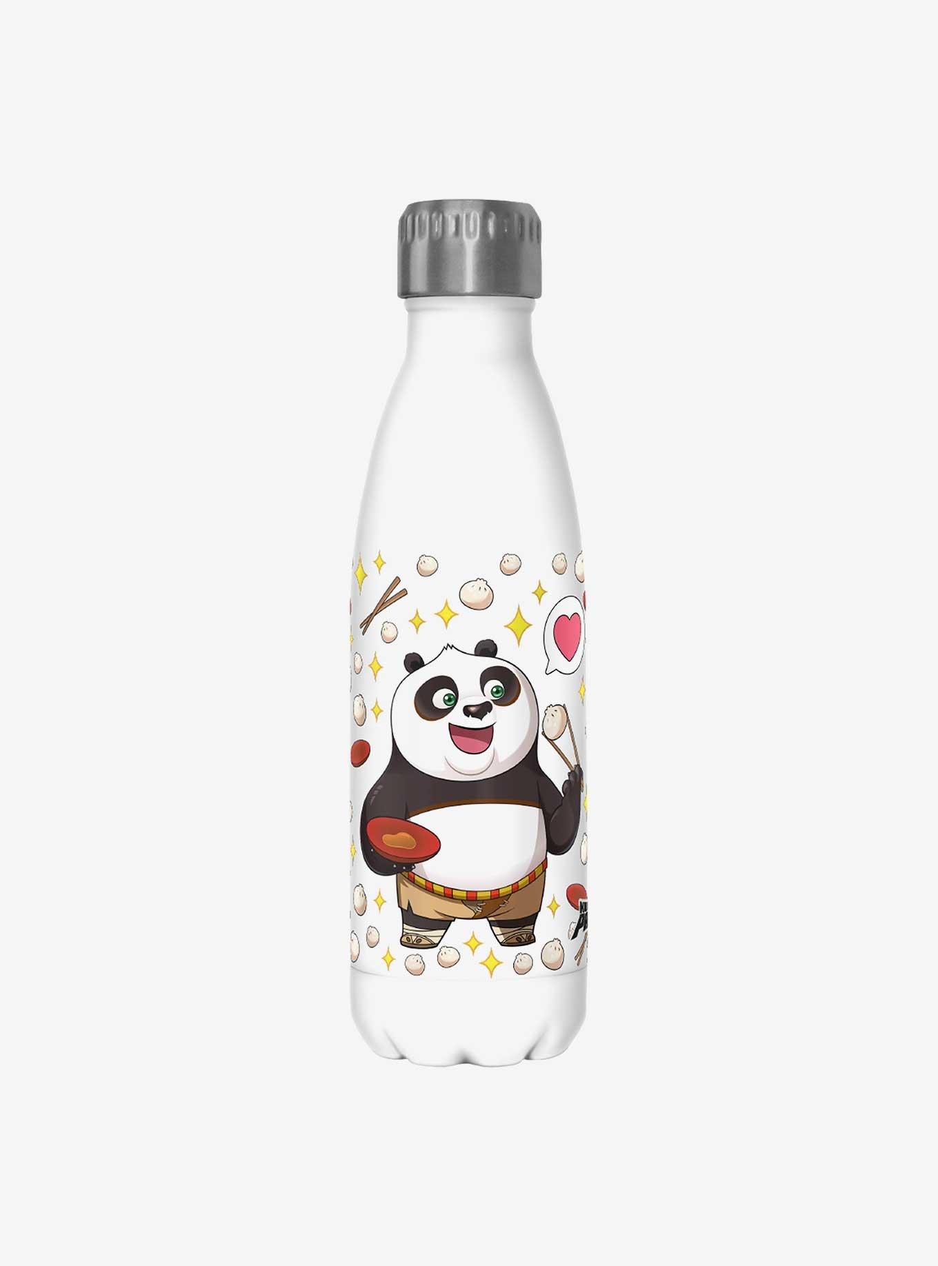 Kung Fu Panda Po And Dumplings Water Bottle, , hi-res