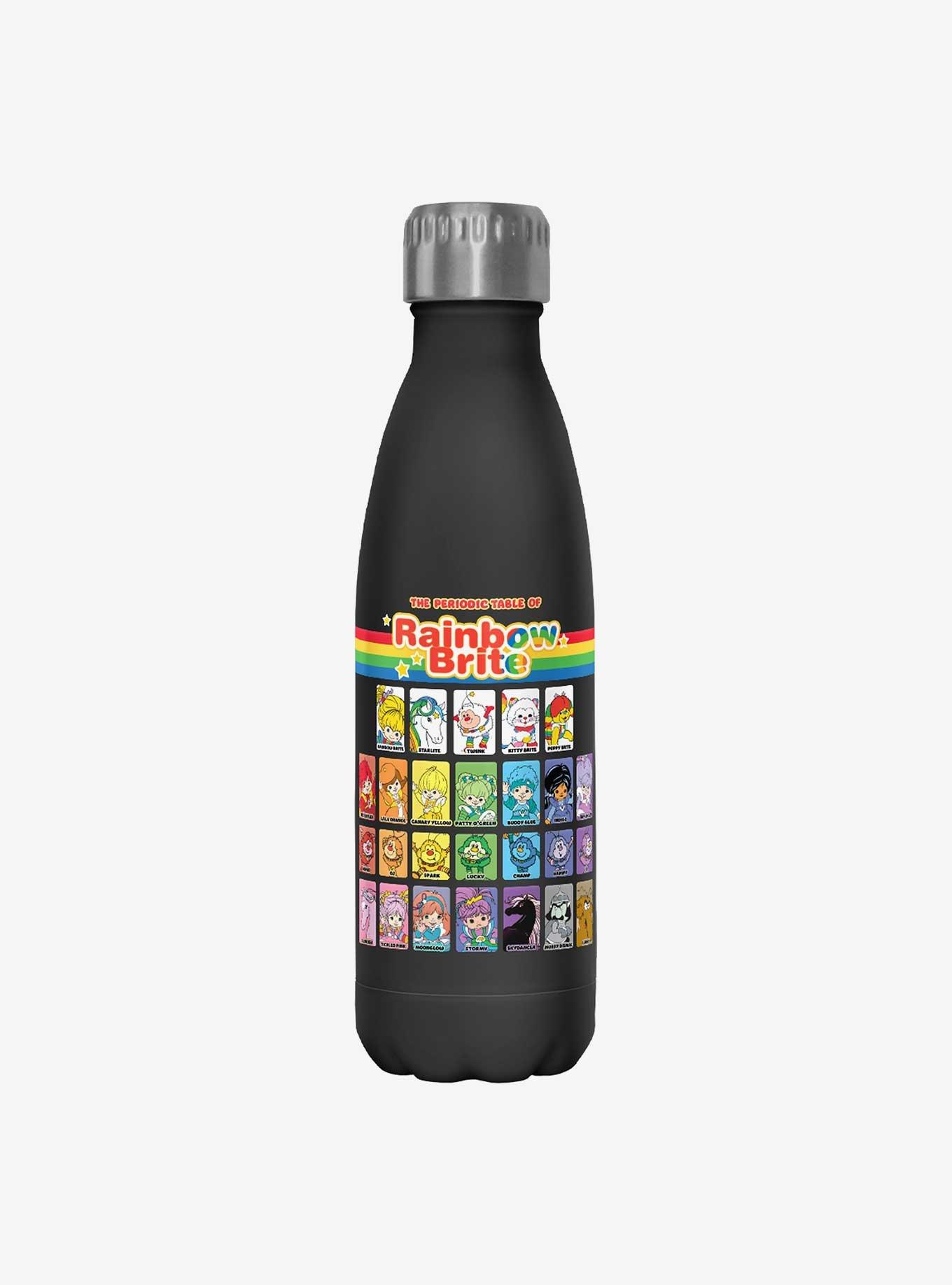 Rainbow Brite Table Of Color Water Bottle, , hi-res