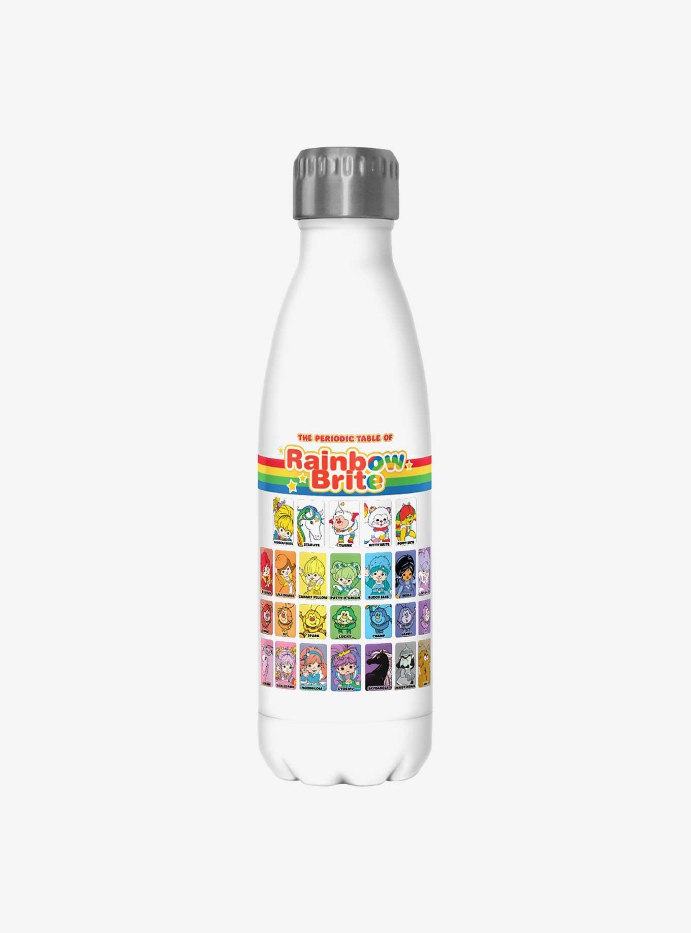 Rainbow Brite Table Of Color Water Bottle, , hi-res