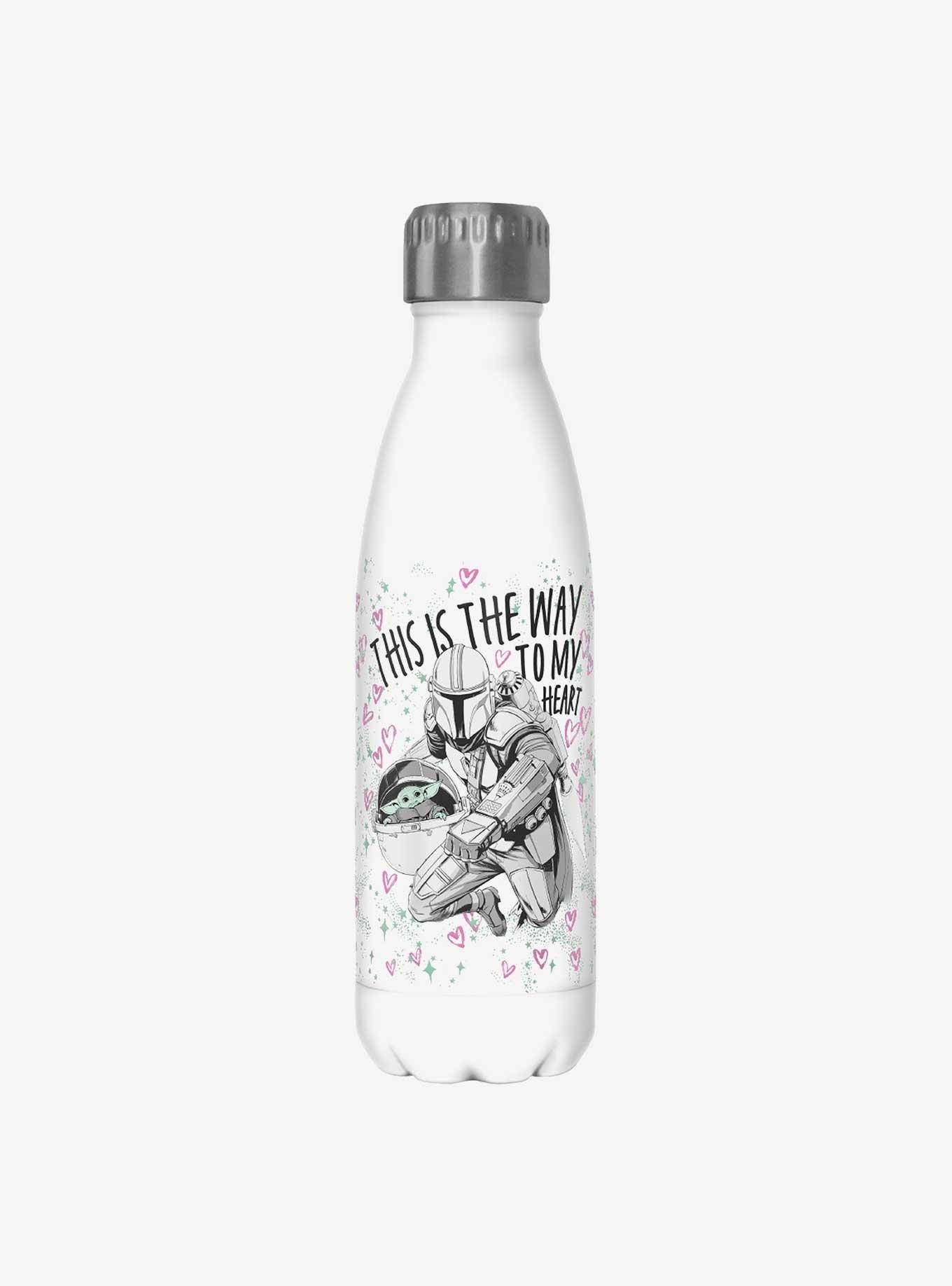 Star Wars The Mandalorian Way To My Heart Water Bottle, , hi-res