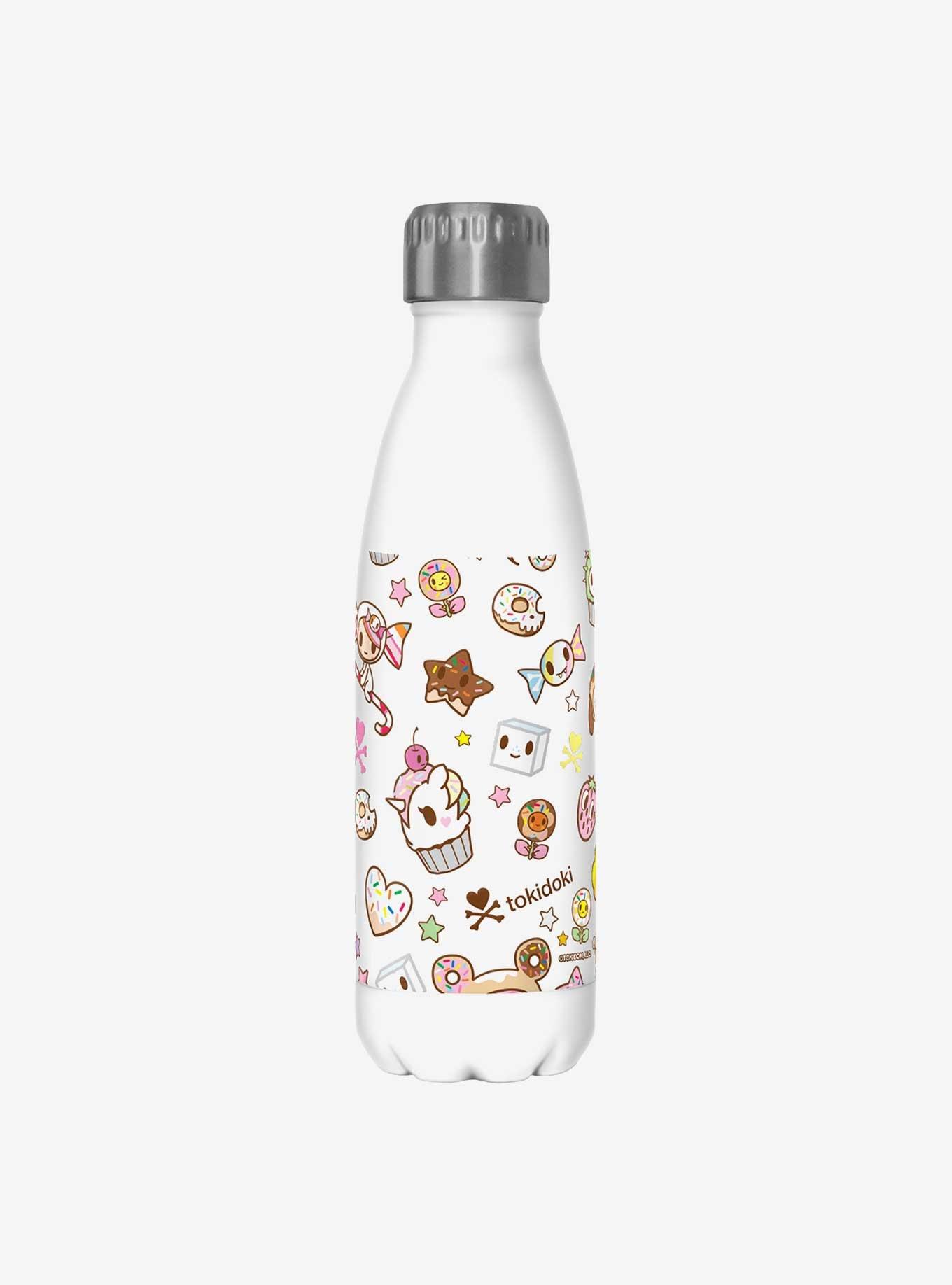 Tokidoki Toki Donutella Pattern Water Bottle, , hi-res