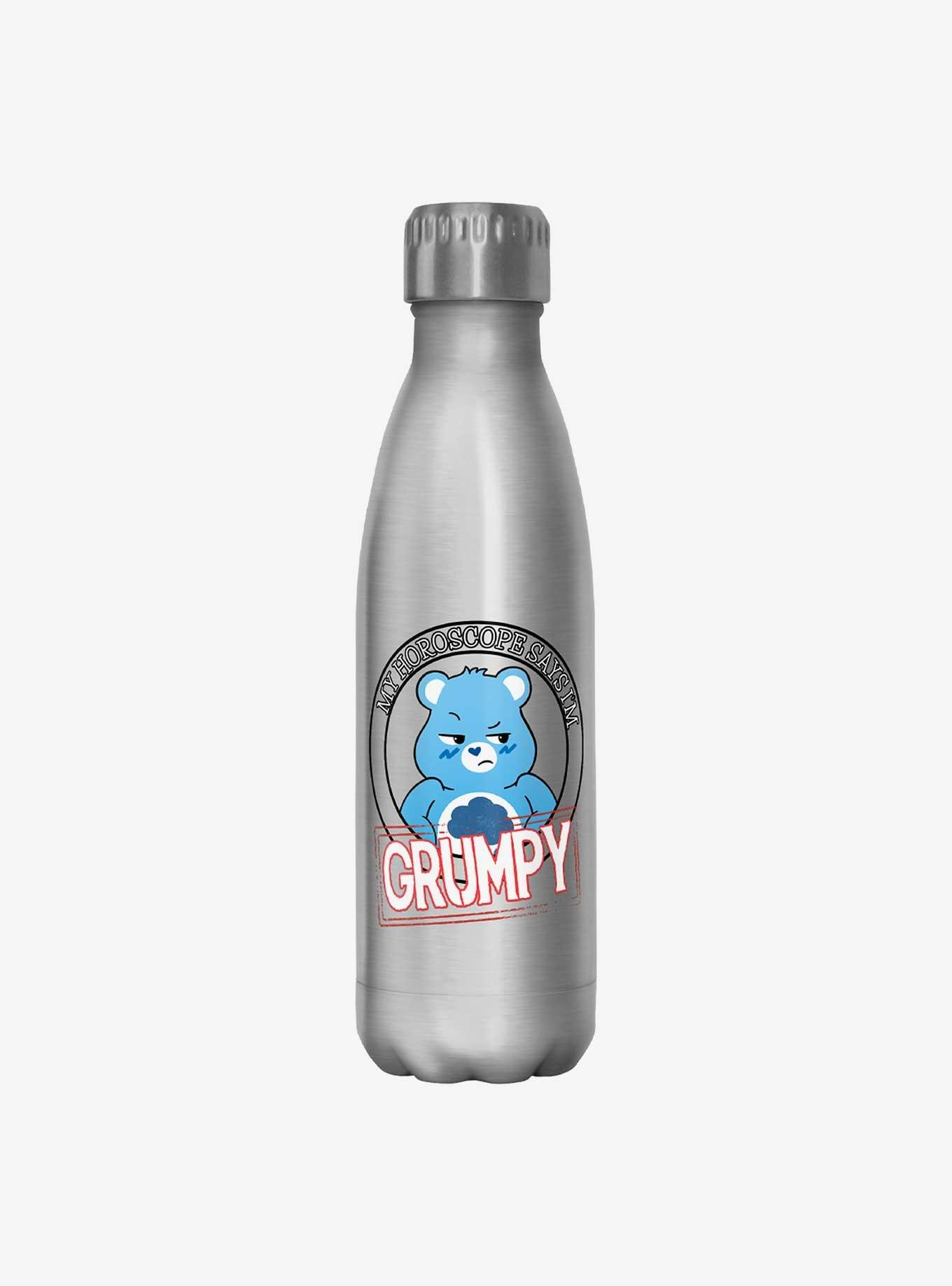 Care Bears Grumpy Horoscope Water Bottle, , hi-res