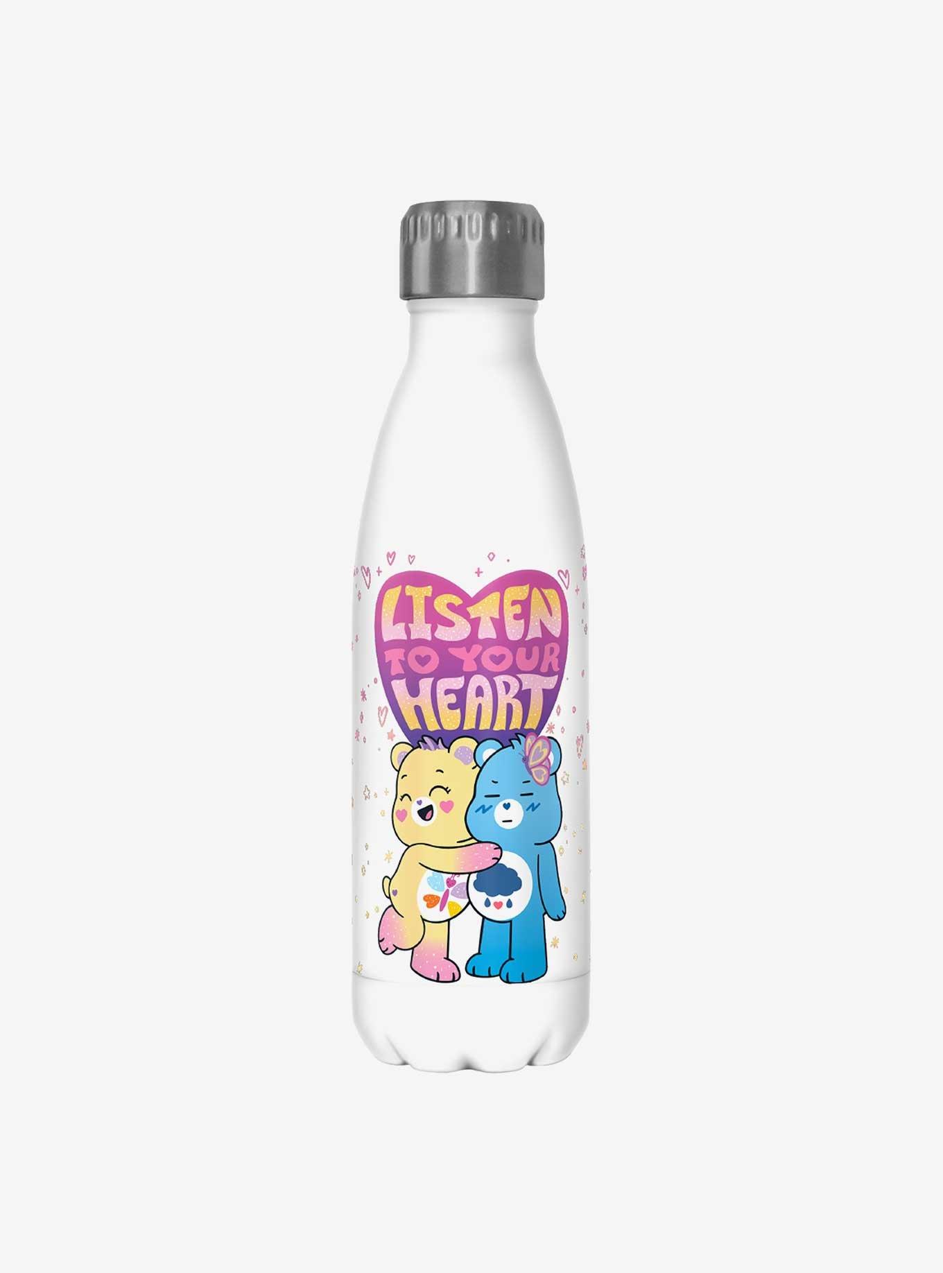 Care Bears Listen To Your Heart Water Bottle, , hi-res