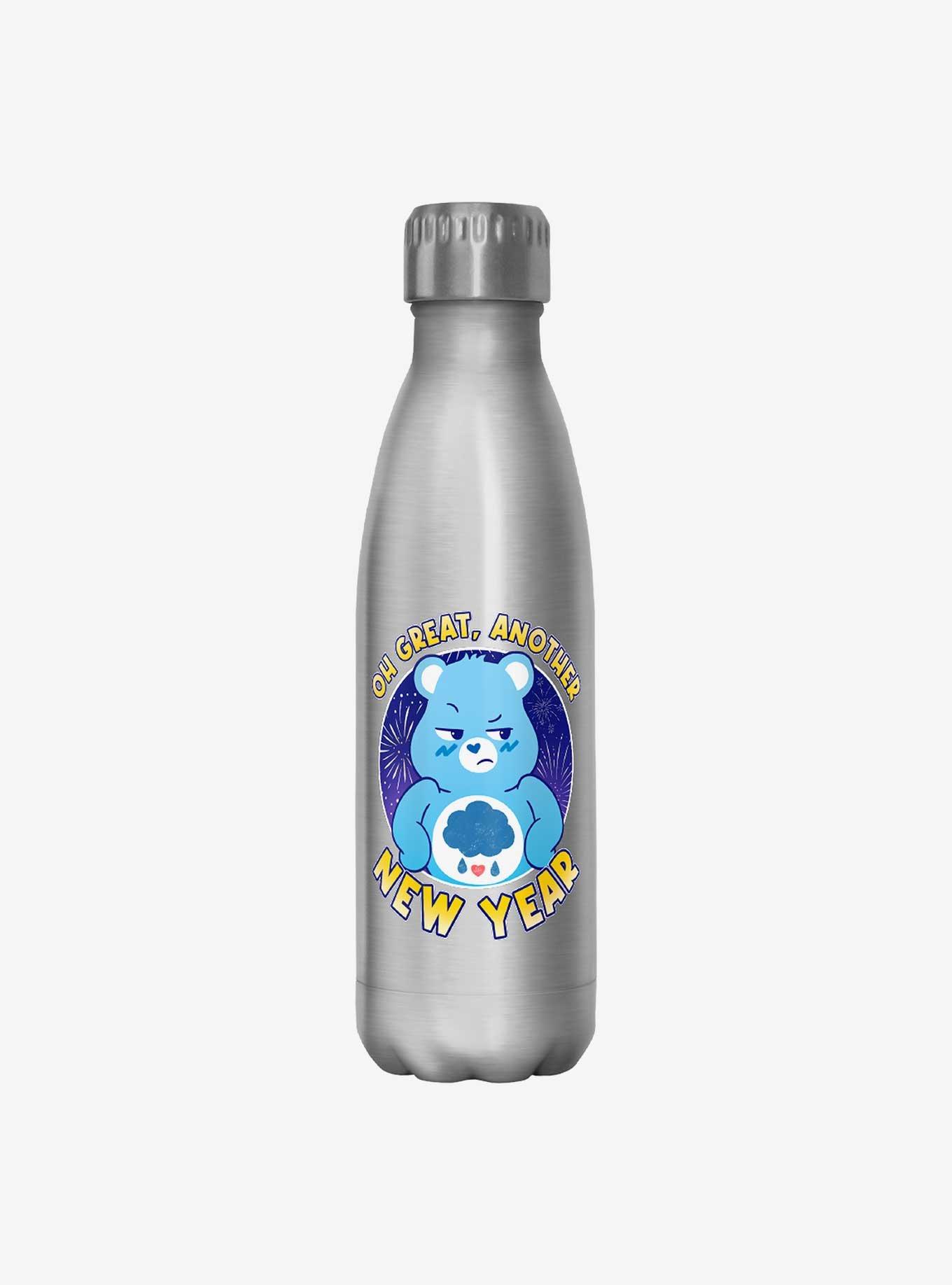 Care Bears Grumpy New Year Water Bottle, , hi-res