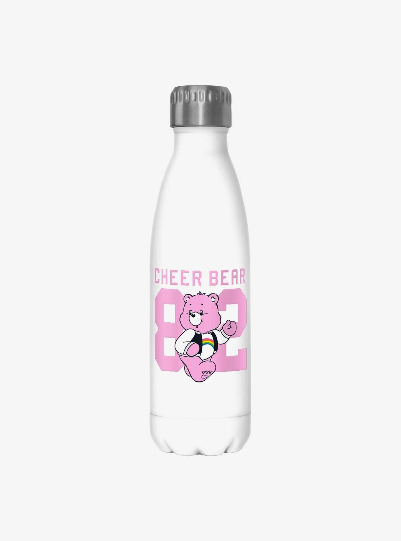 Care Bears Cheer Bear 82 Varsity Water Bottle, , hi-res