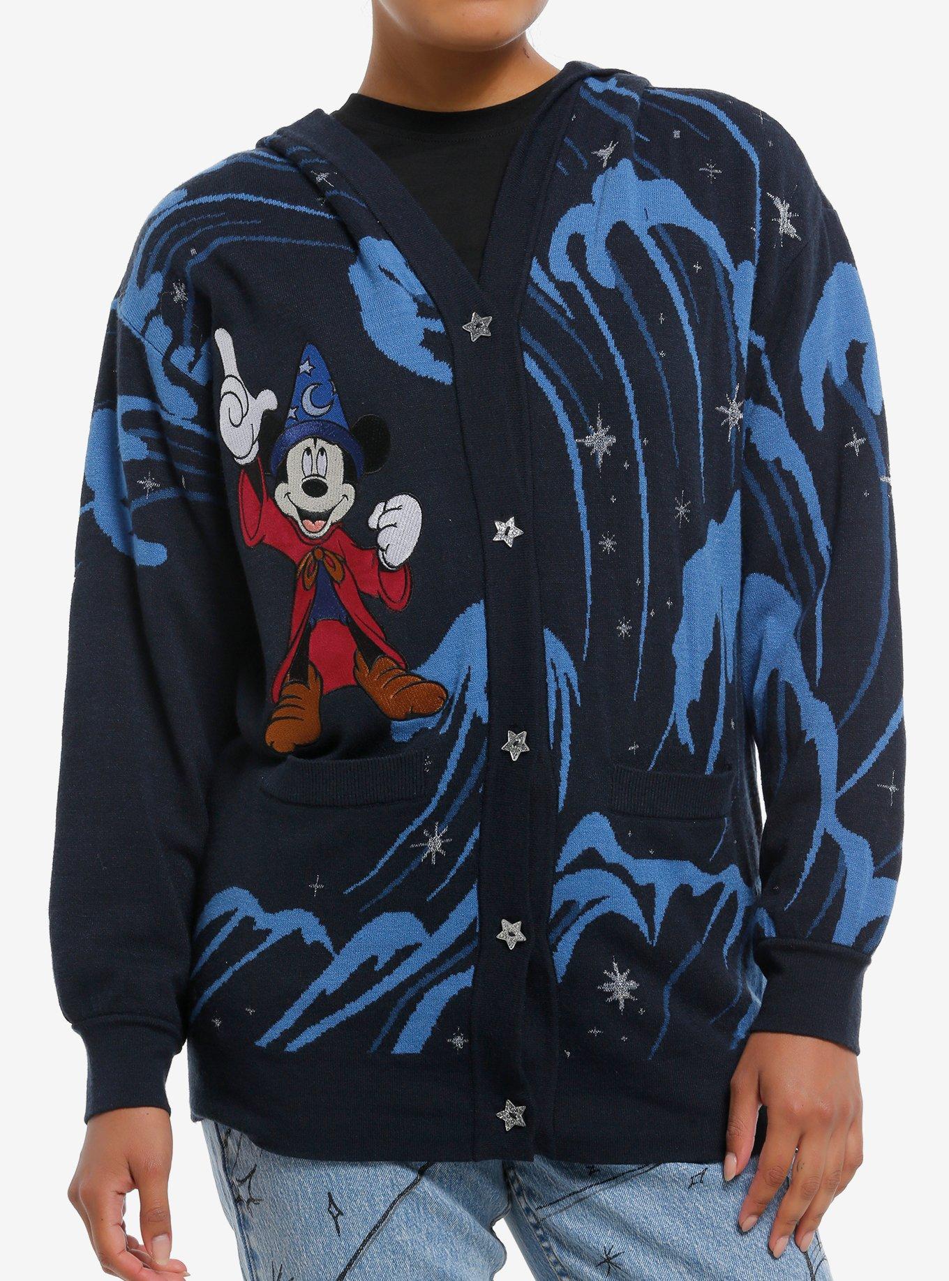 Her Universe Disney Fantasia The Sorcerer's Apprentice Mickey Mouse Cardigan, , hi-res