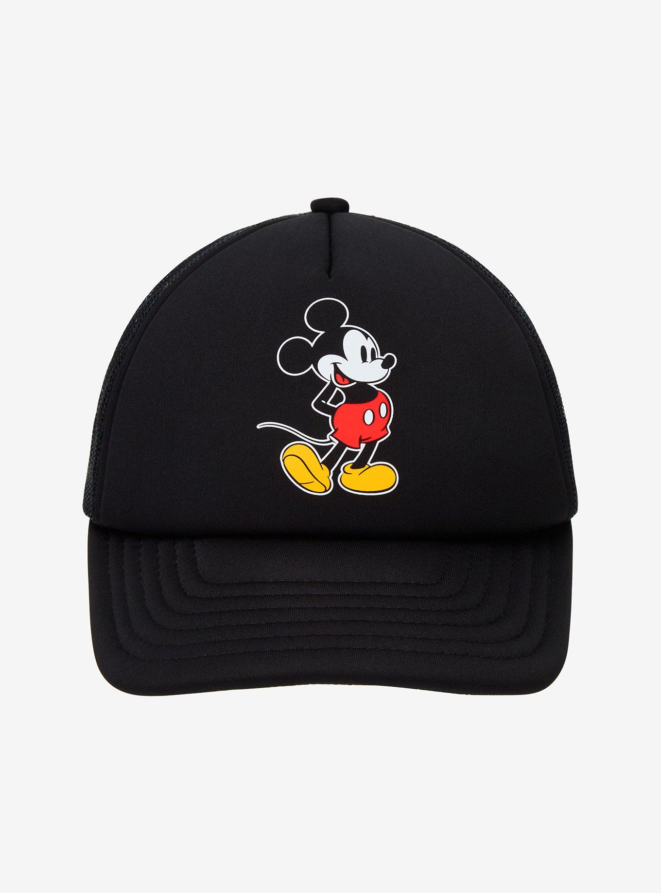 Disney Mickey Mouse Black Trucker Hat, , hi-res