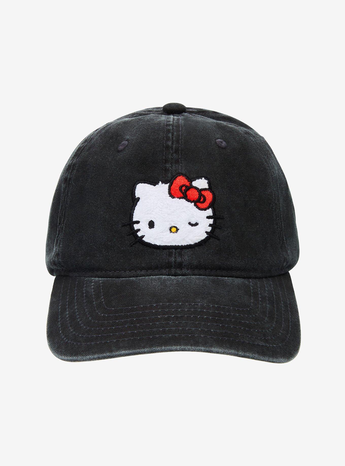 Hello Kitty Chenille Patch Dad Cap, , hi-res