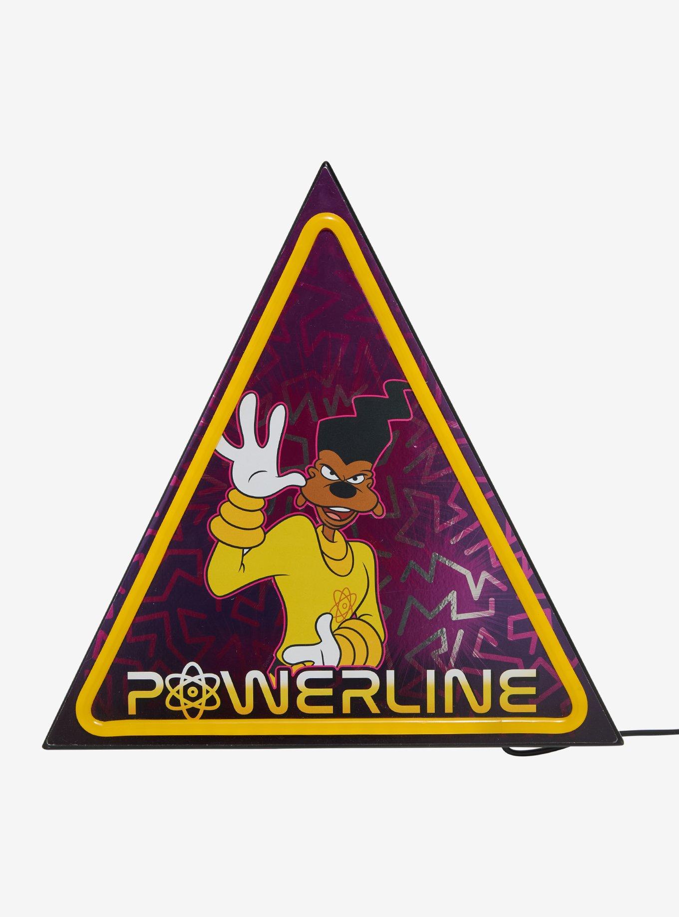 A Goofy Movie Powerline Neon Wall Sign — BoxLunch Exclusive, , hi-res