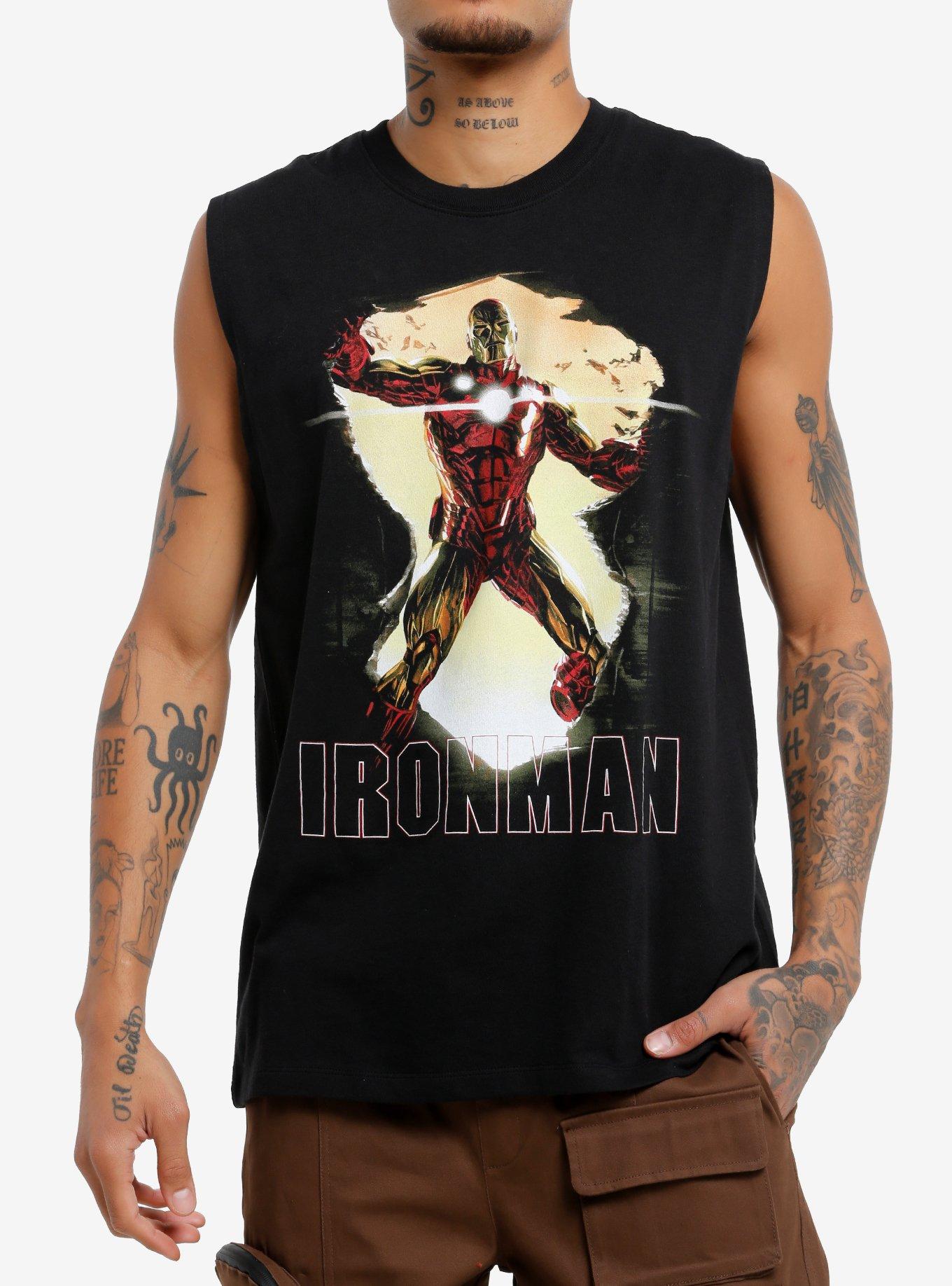 Marvel Iron Man Muscle Tank Top, , hi-res