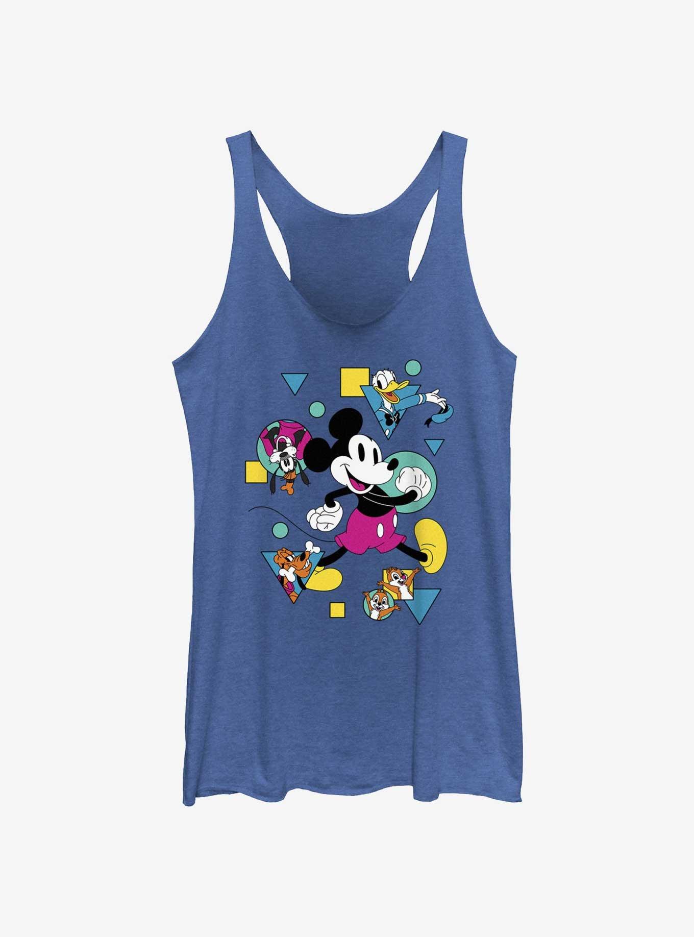Disney Mickey Mouse And Friends Retro Womens Tank Top, ROY HTR, hi-res