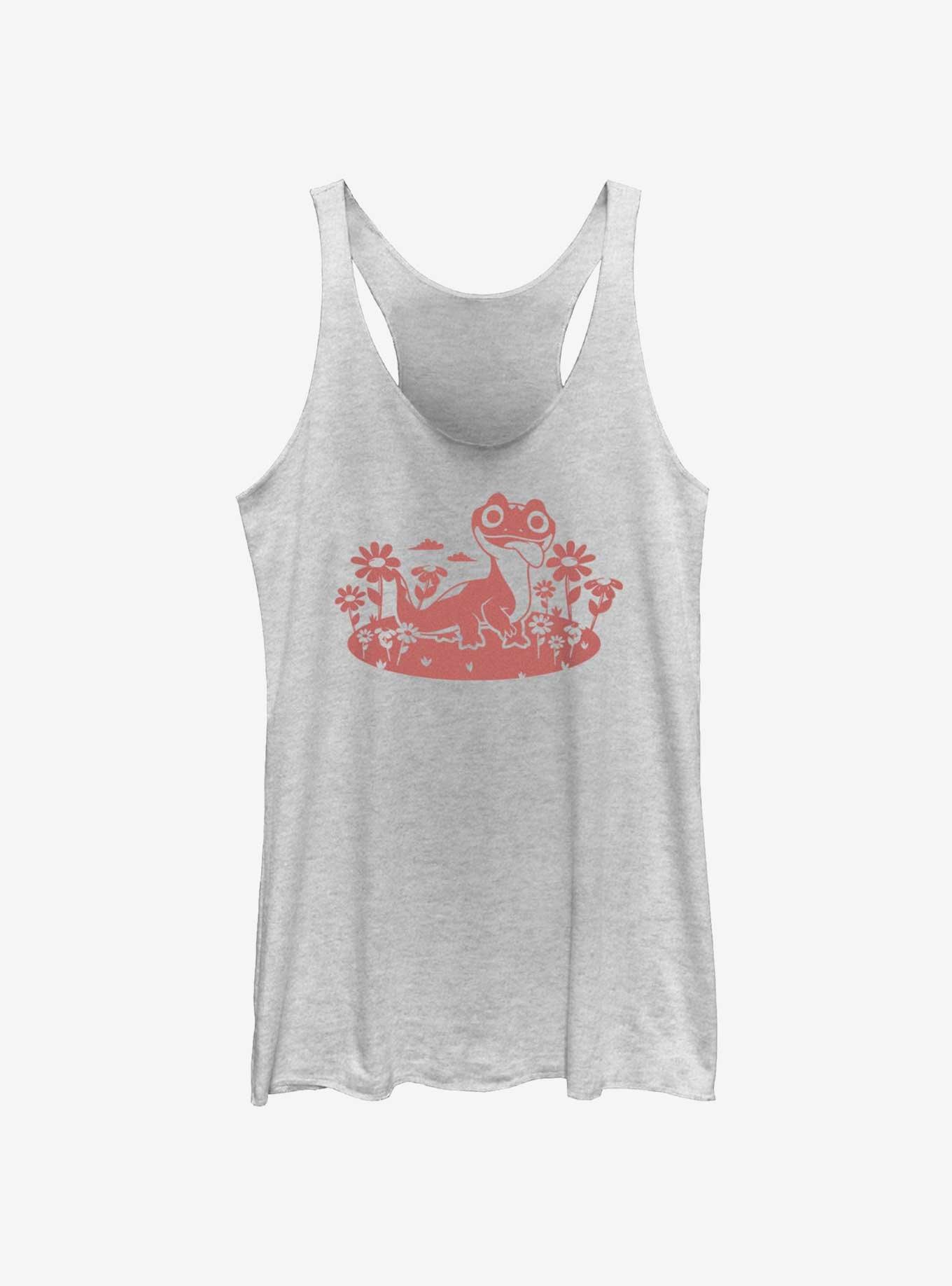 Disney Frozen Bruni Spring Womens Tank Top, WHITE HTR, hi-res